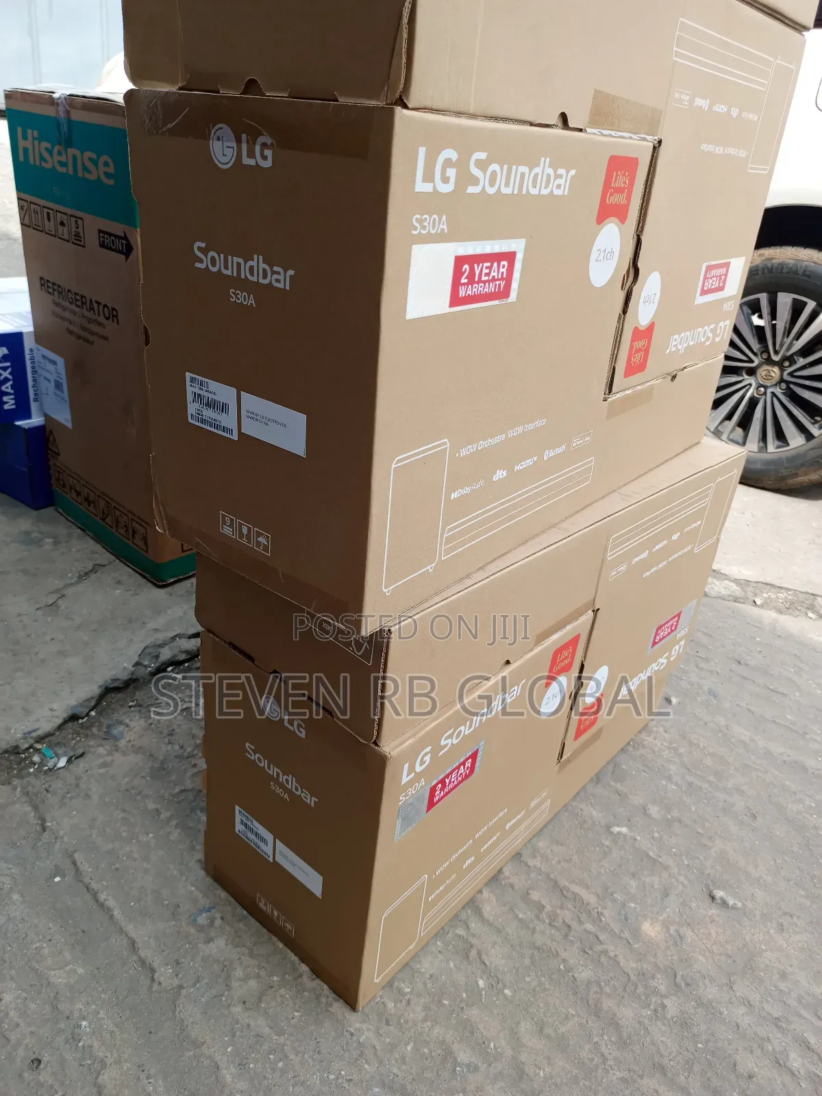 Lg Soundbar With Subwoofer 140w 2.1ch (S30a)
