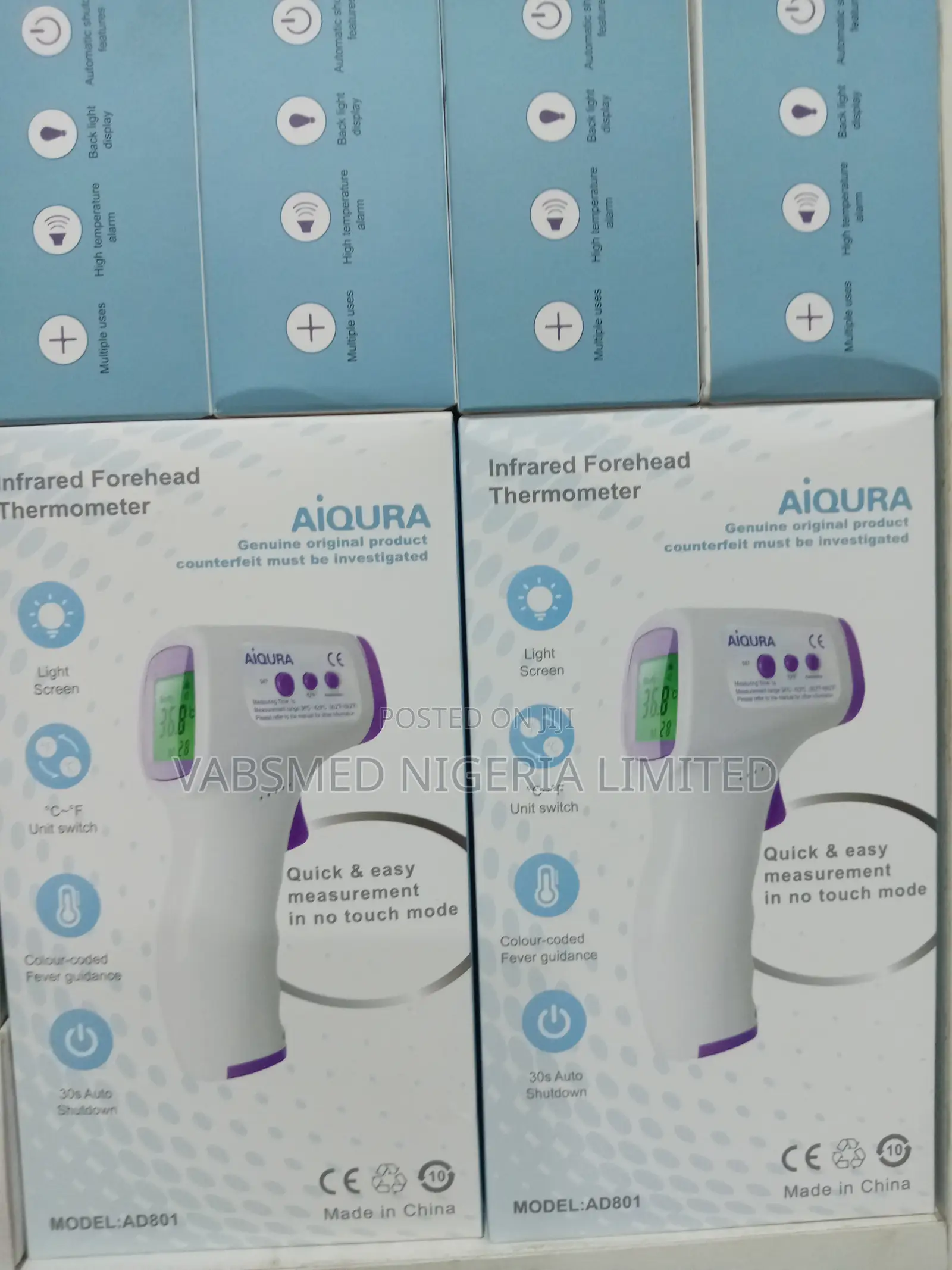Aiqura Infrared Forehead Thermometer