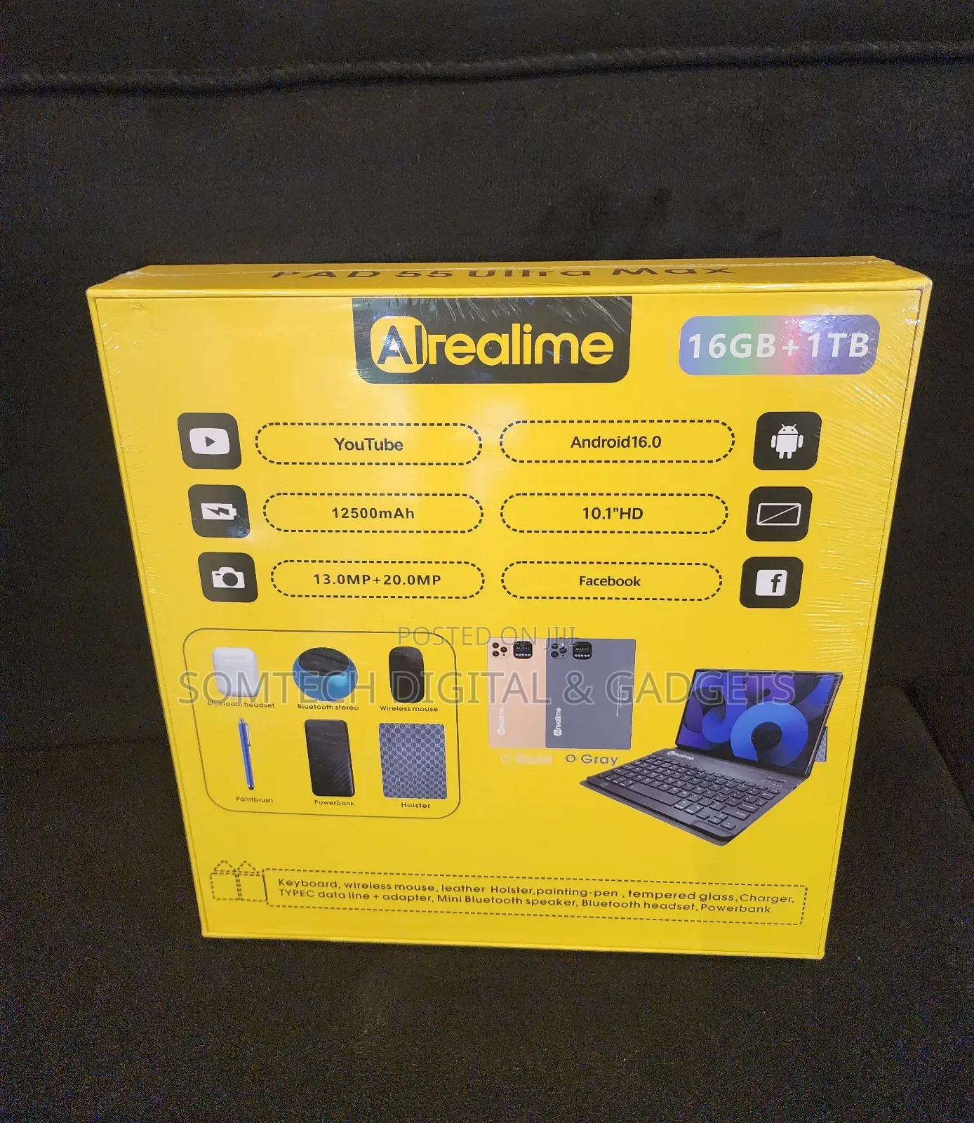 New Realme Pad 55 Ultra 1 TB Gray
