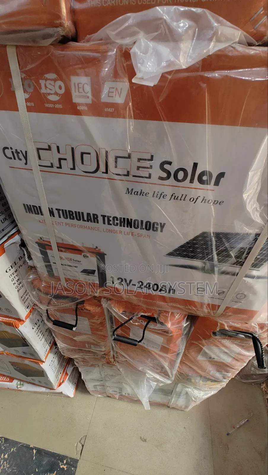 Choice Tubular Battery 240ah