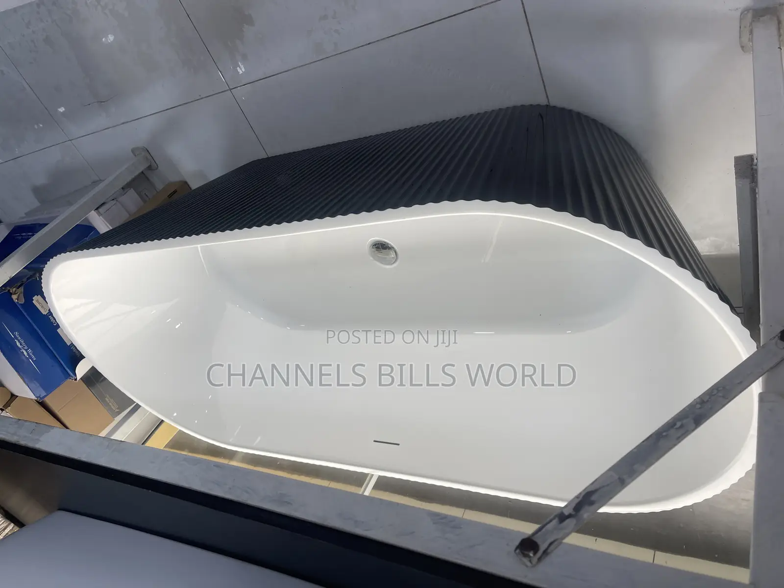 Black and White Bathtub
