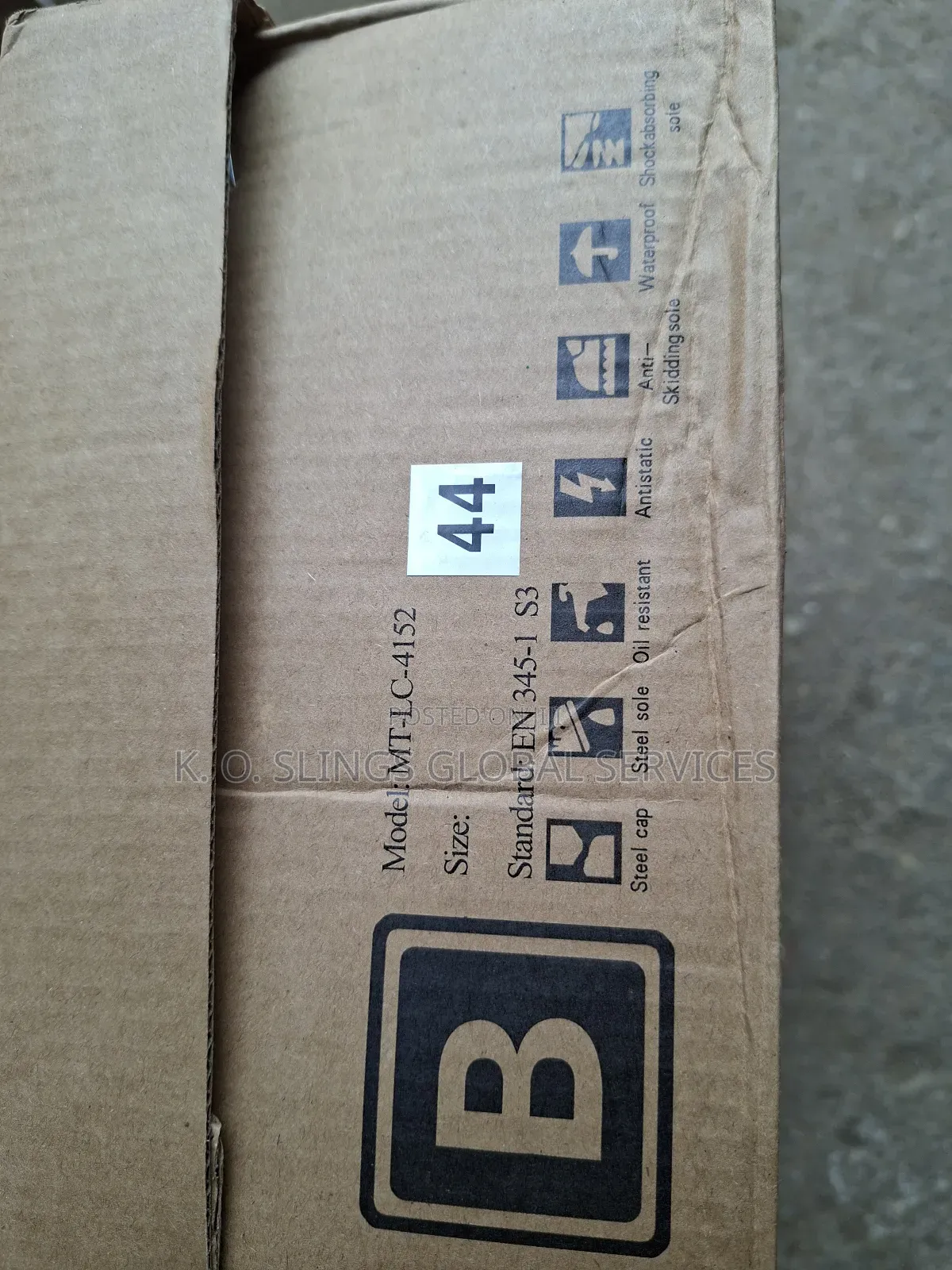 Julius Berger Shoe