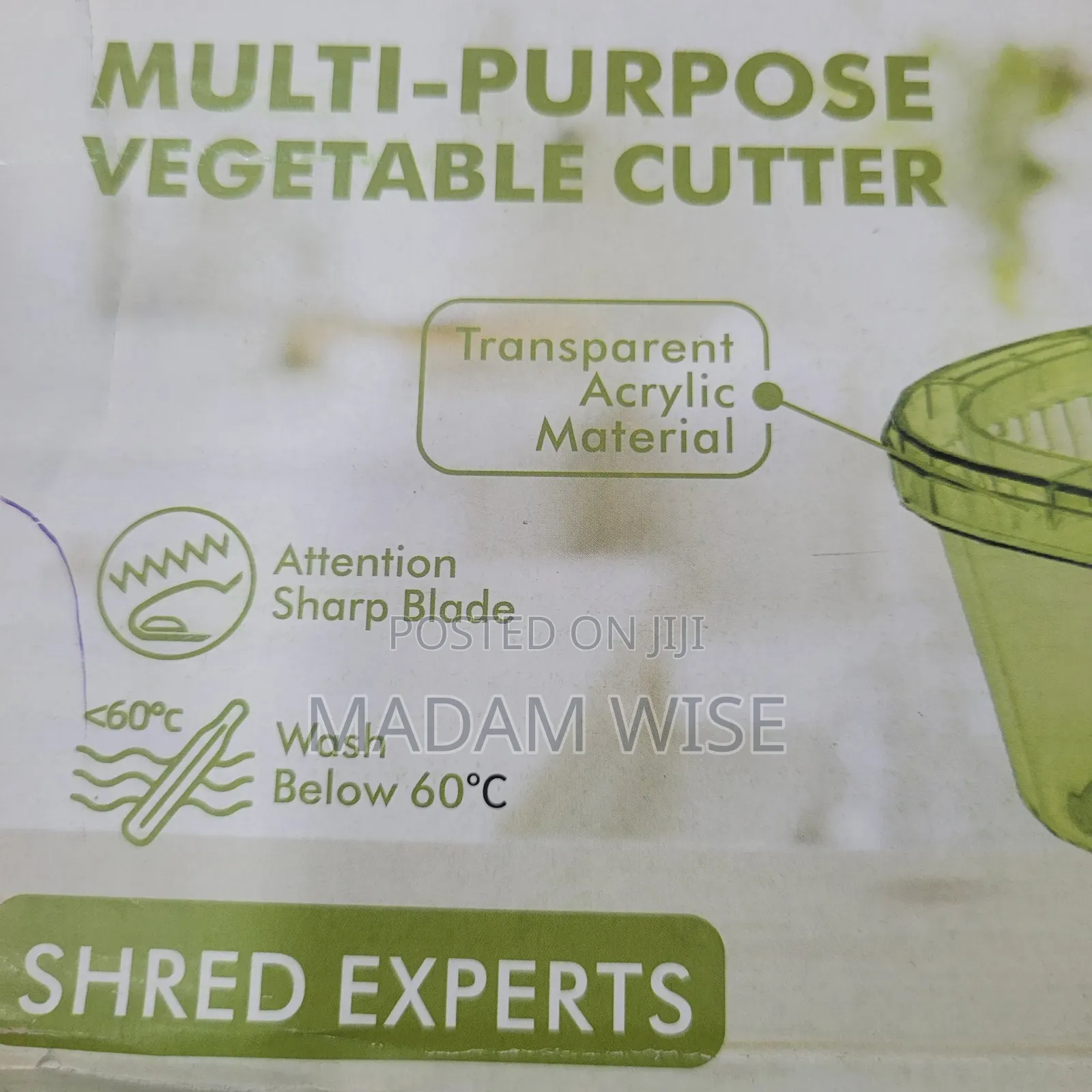 Multi-Purpose Vegetable Cutter