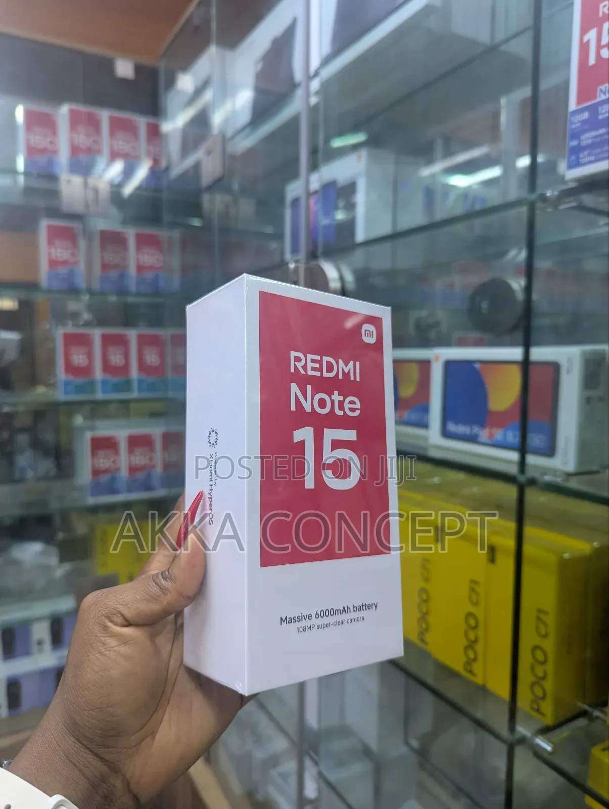 New Xiaomi Redmi Note 15 256 GB Black