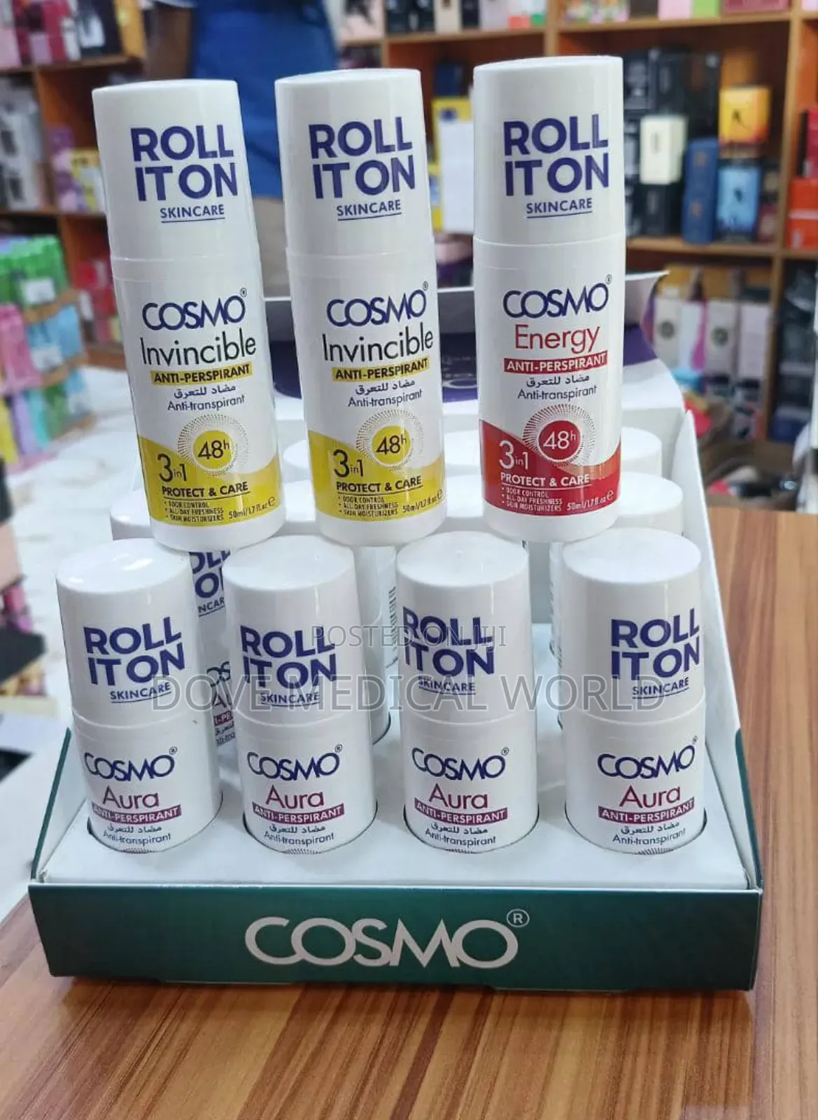 Cosmo Anti-Perspirant Roll.