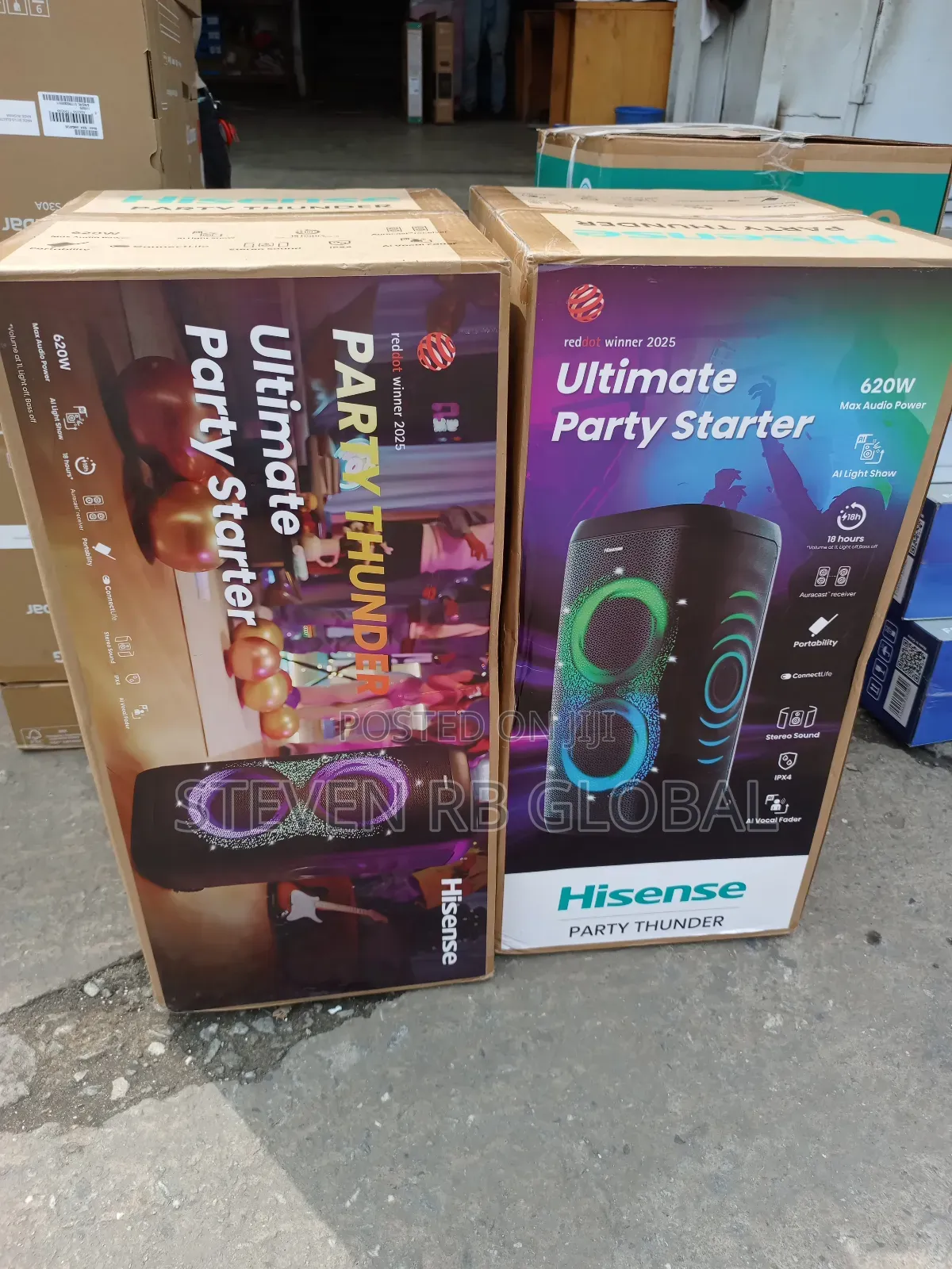 Hisense Party Thunder | Ultimate Party Speaker – 620w