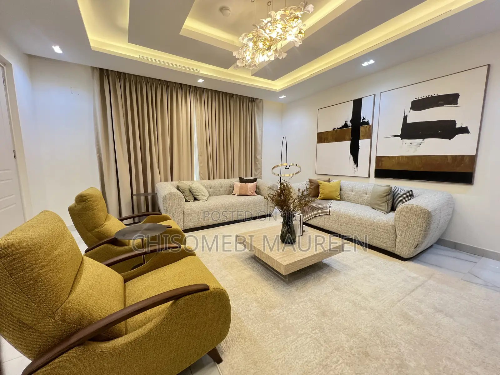 Lavishly Furnished 3 Bedroom Apartment