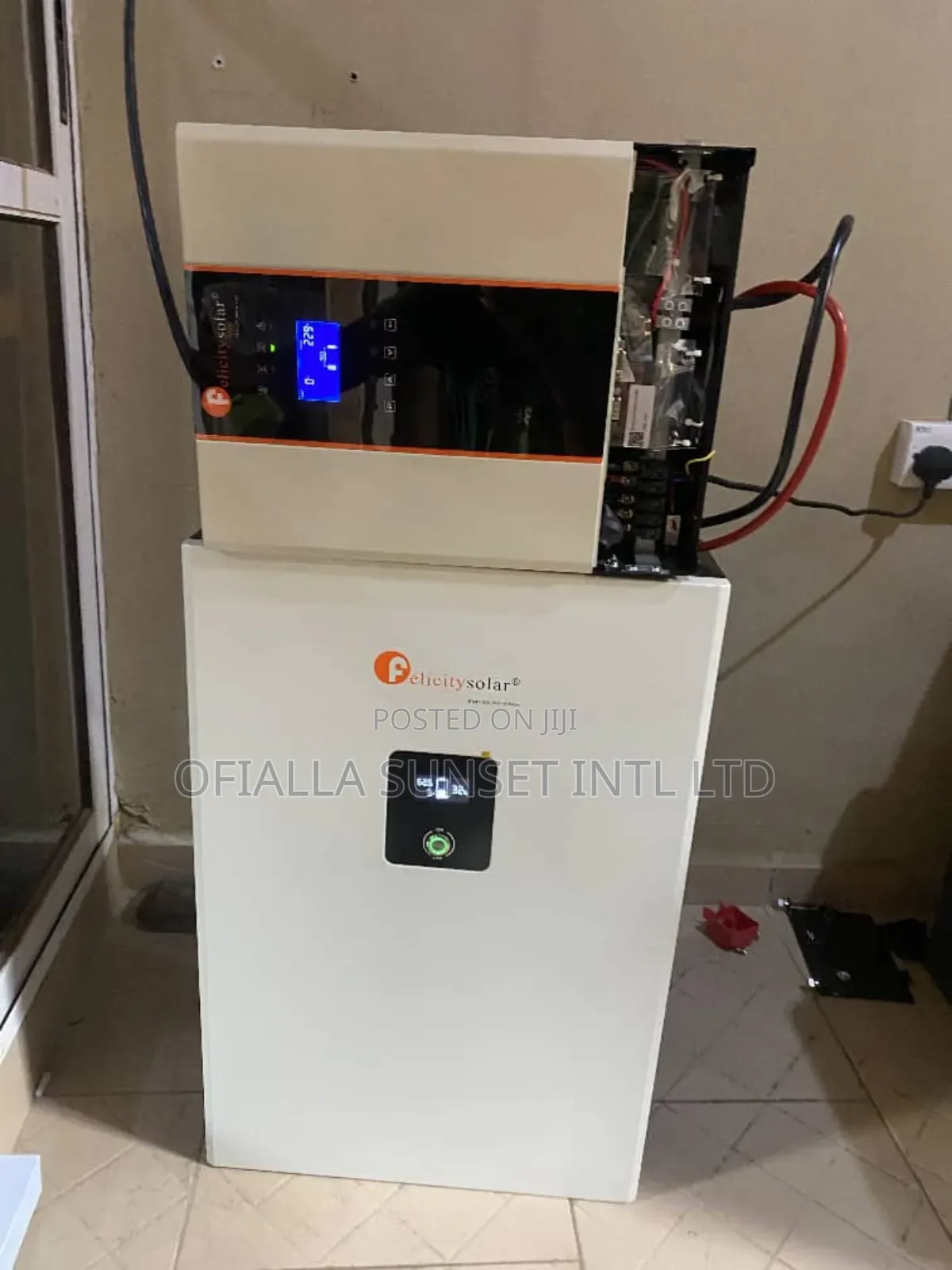 Complete Install of 5kva Inverter With 10kwh Felicity Lithium Battery