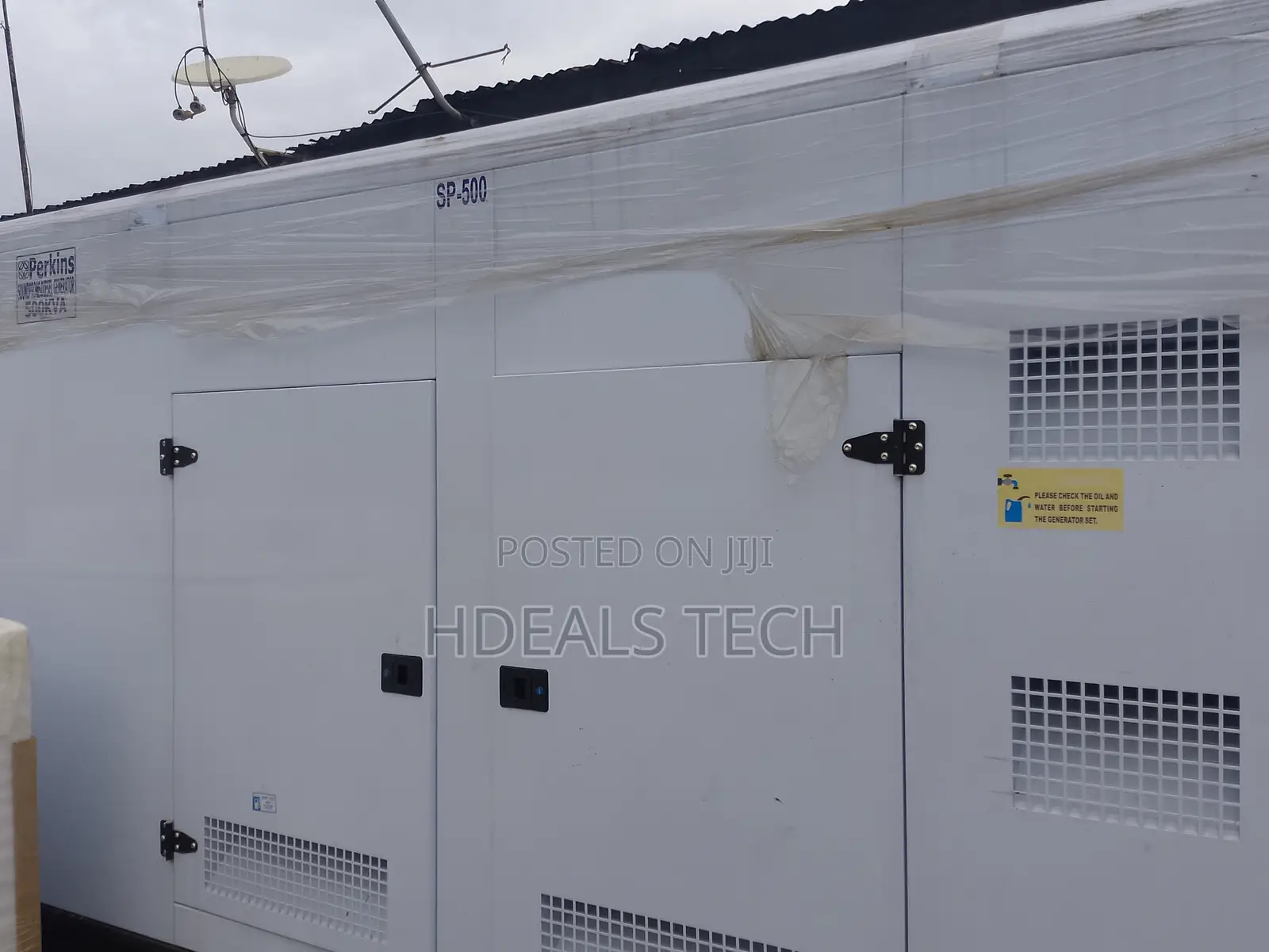 Perkins 500kva Super Silent Industrial Generator .