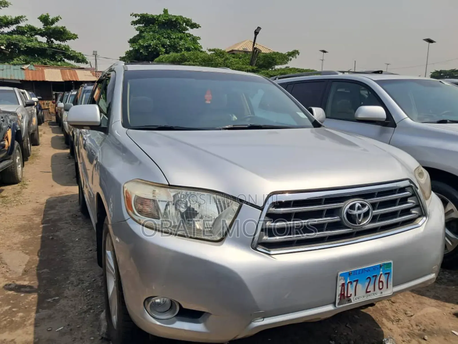 Toyota Highlander Limited 2010 Silver