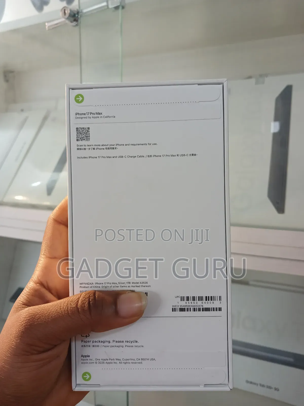 New Apple iPhone 17 Pro Max 1 TB Silver