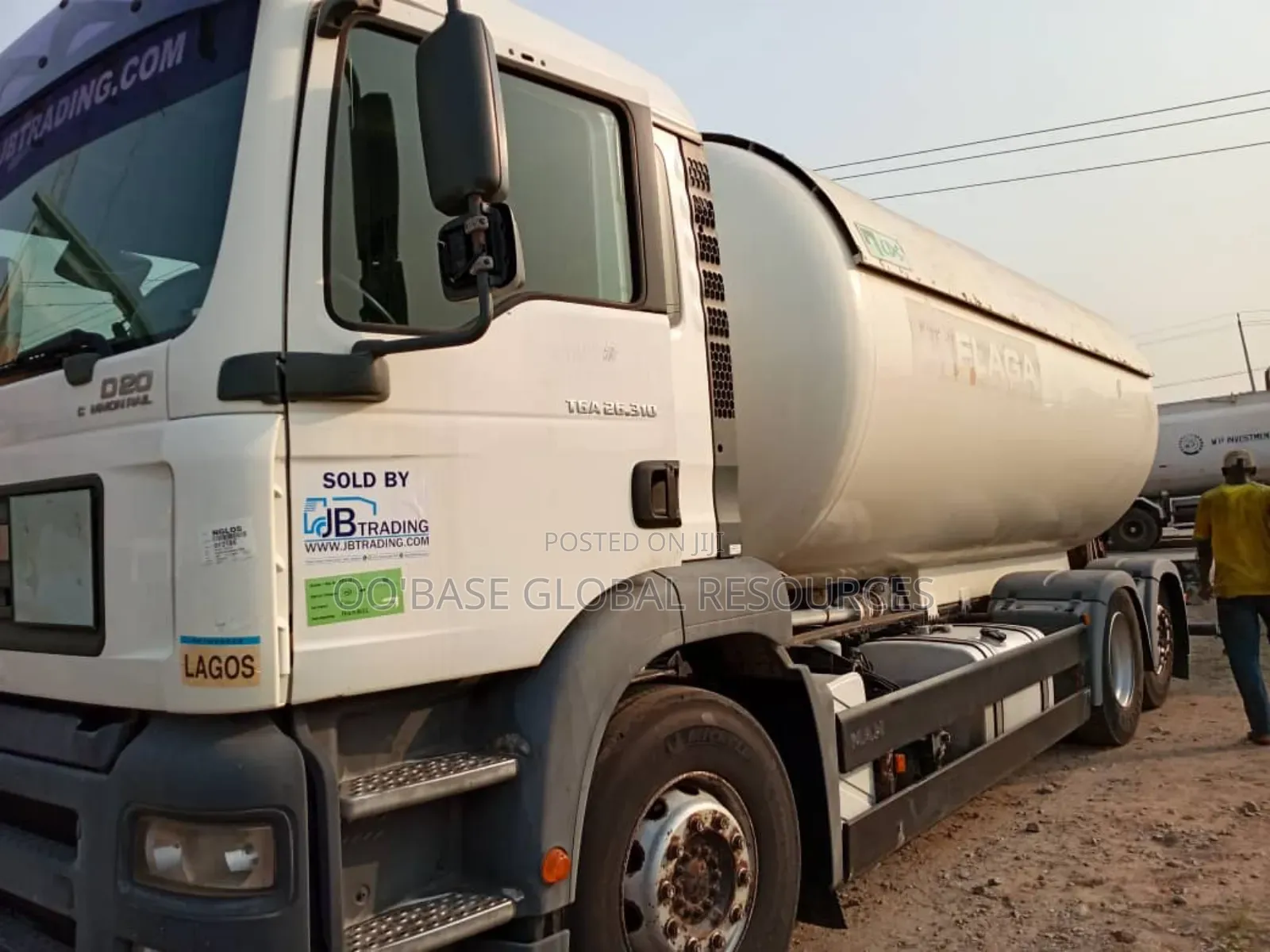 Tokubo 25,650lt Man LPG Bobtail