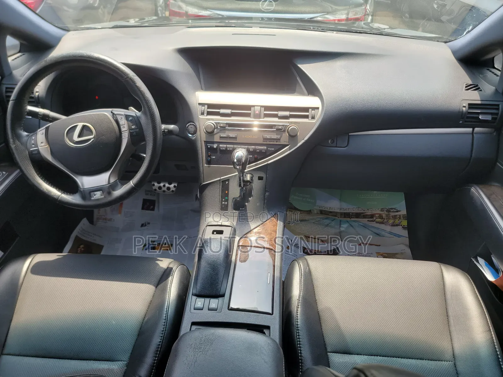 Lexus RX 350 F SPORT AWD 2013 Black