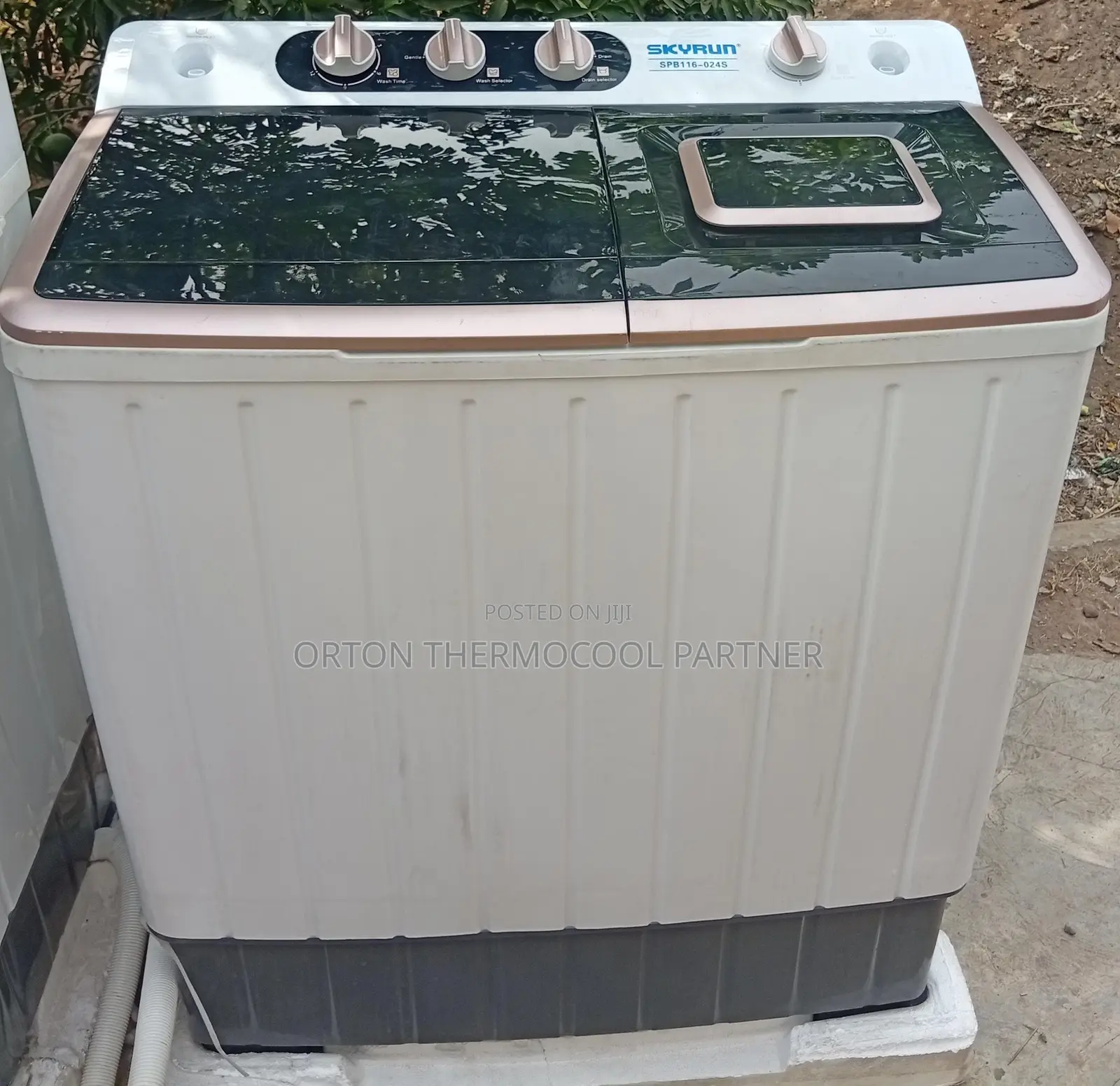 Skyrun Twin Tub Washing Machine 11kg