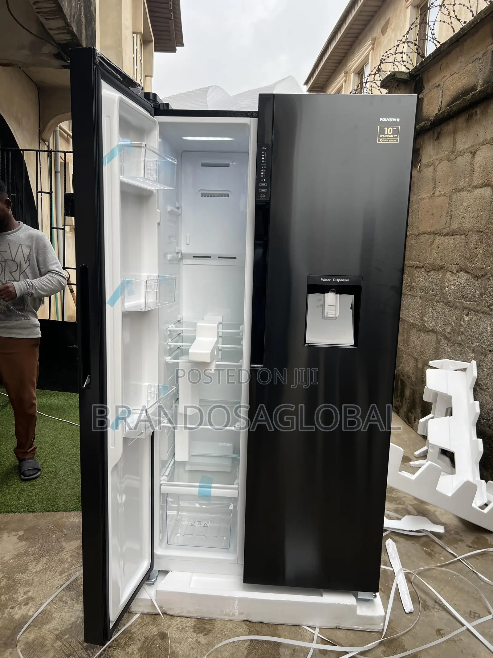 Polystar520l Refrigerator With Arranged Compartments [Pv-Sbs777wd-Inv]
