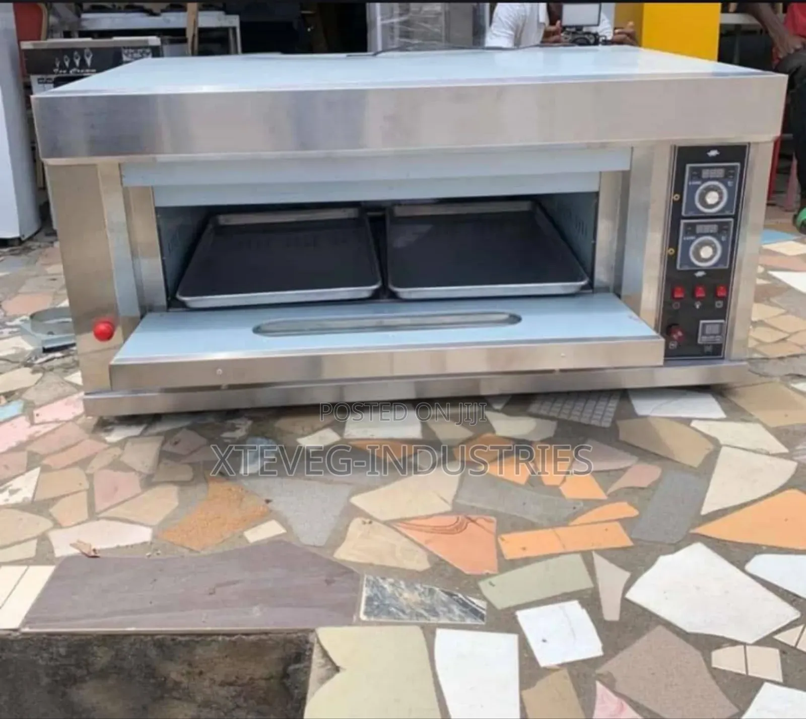 1 Deck 2 Trey Electric Gas Oven