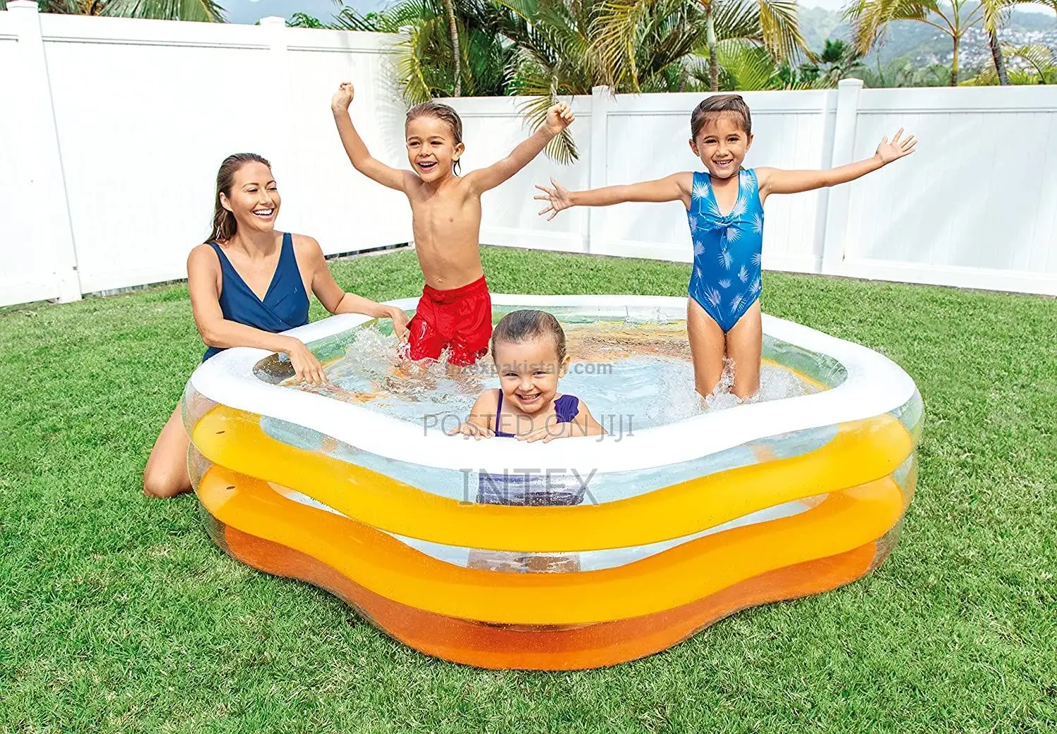 Intex Summer Pentagonal Pool ( 73" L X 71" W X 21" H )