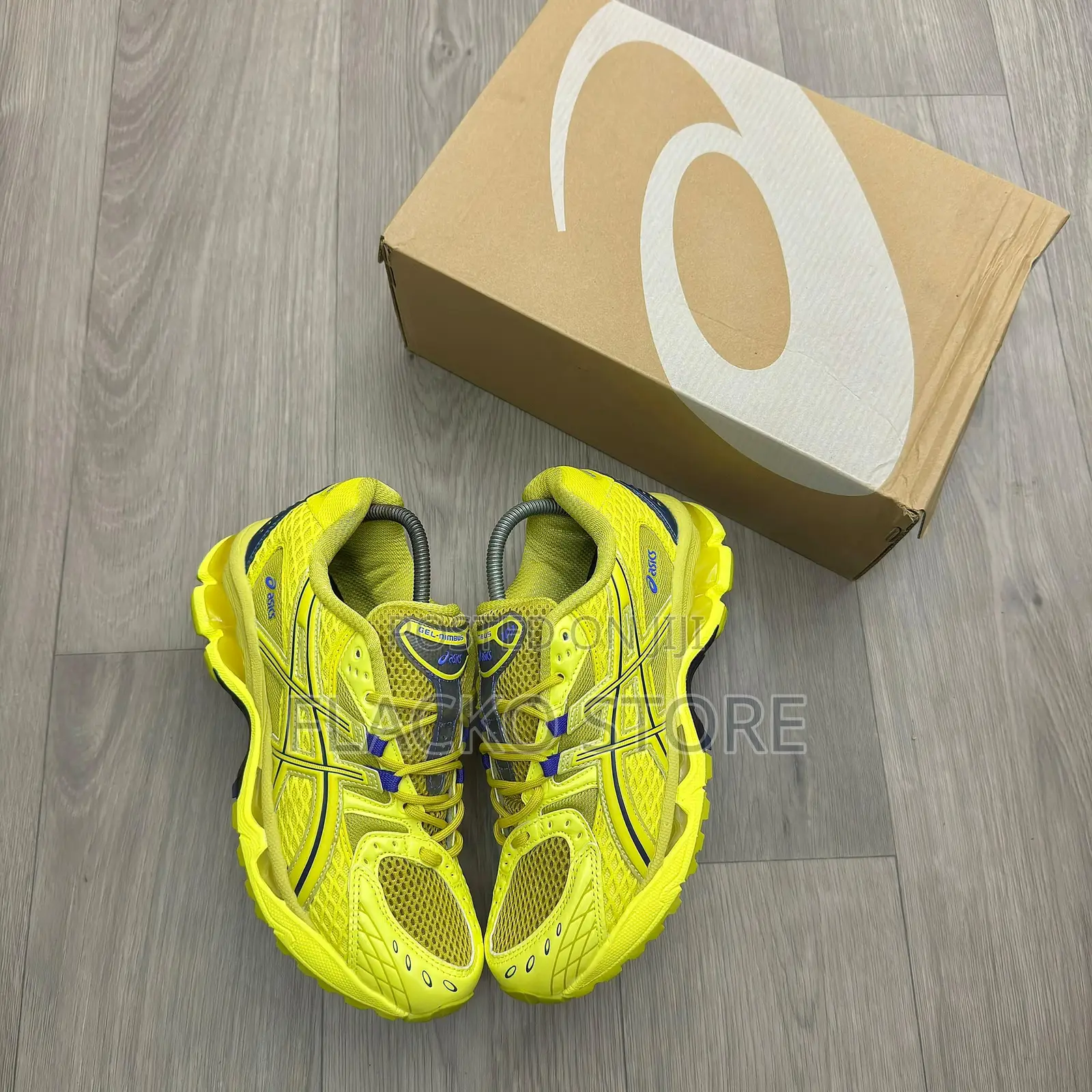 Original Asics Gel Nimbus 10.1 Lemon Spark Sneakers