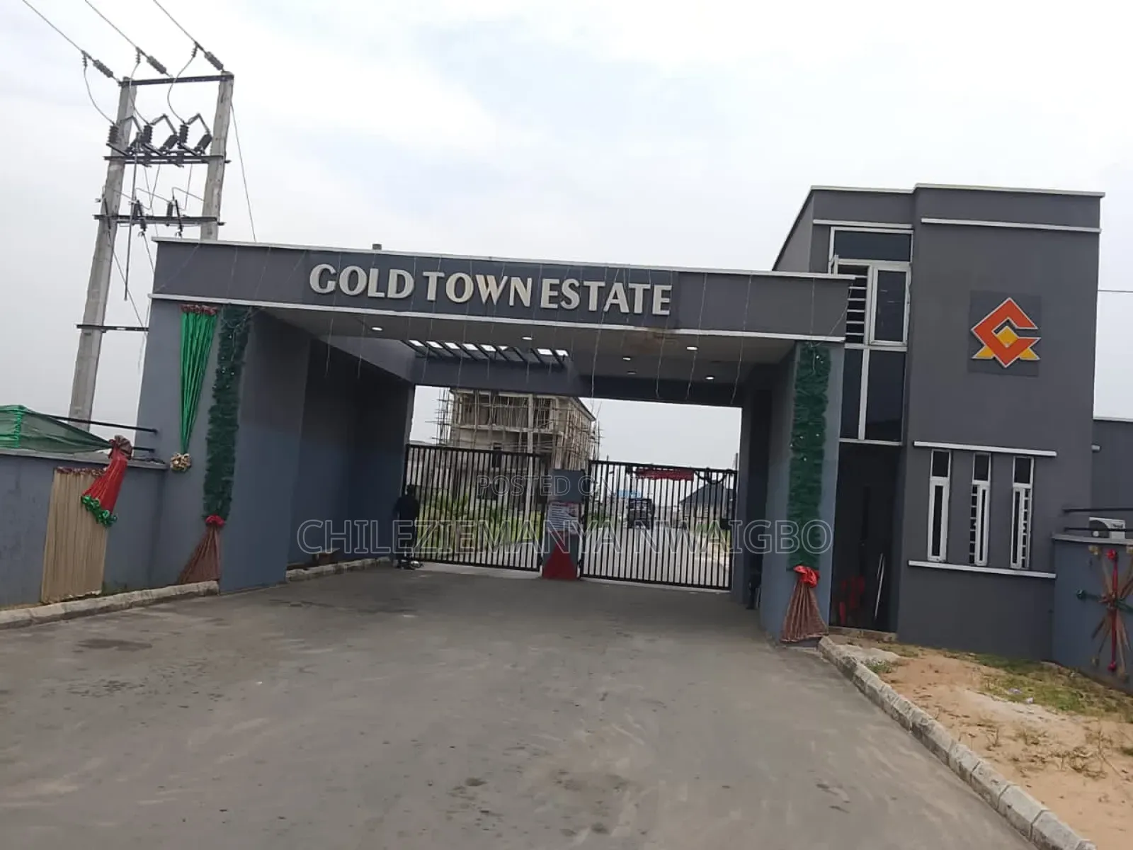 Elite! 1 Plot of Land in Goldtown Estate - Build Ur Dream Home