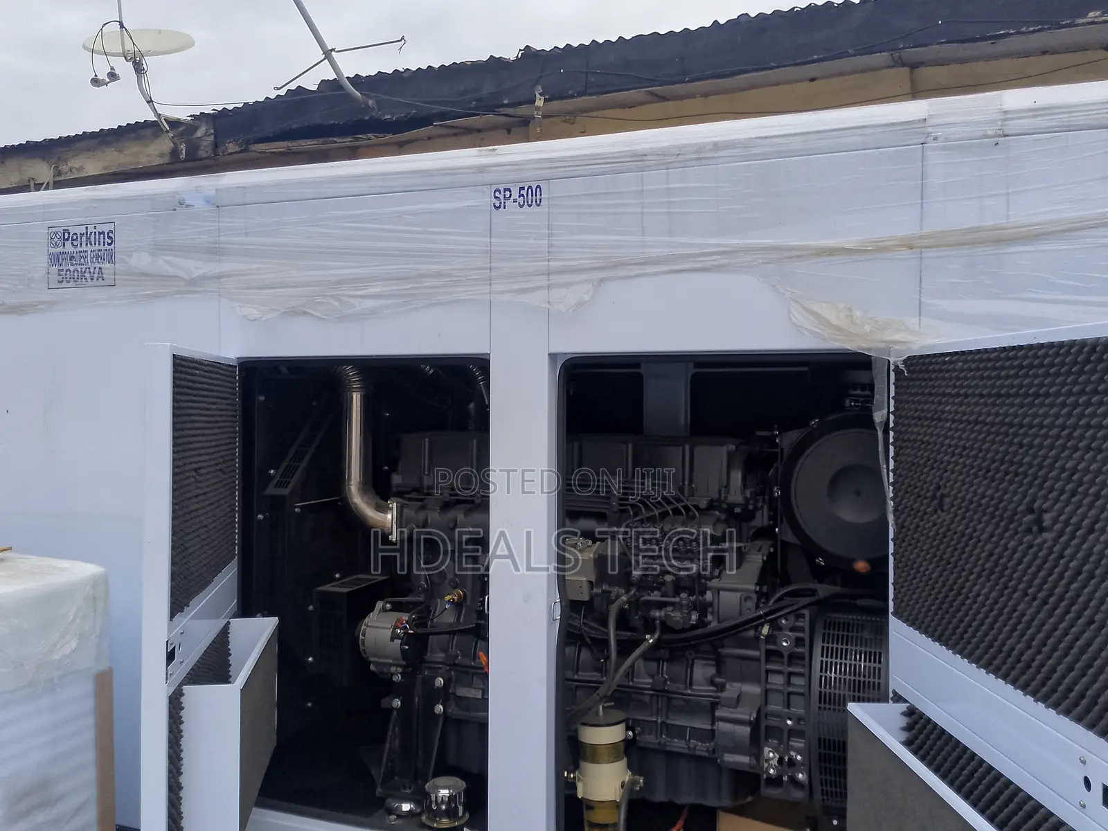Perkins 500kva Generator Heavy-Duty Engine With Excellent Fuel Economy