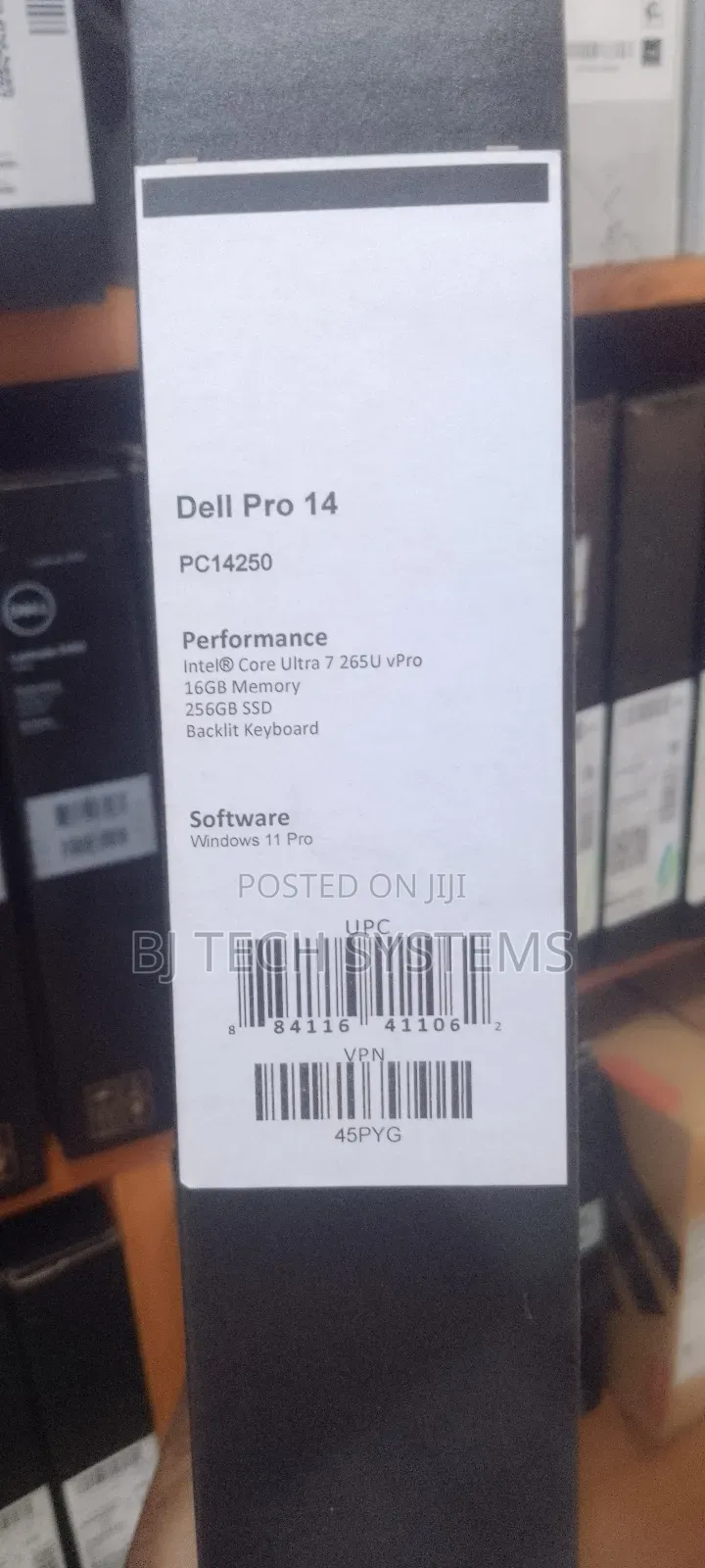 New Laptop Dell Pro 14 16GB Intel Core Ultra 7 SSD 256GB