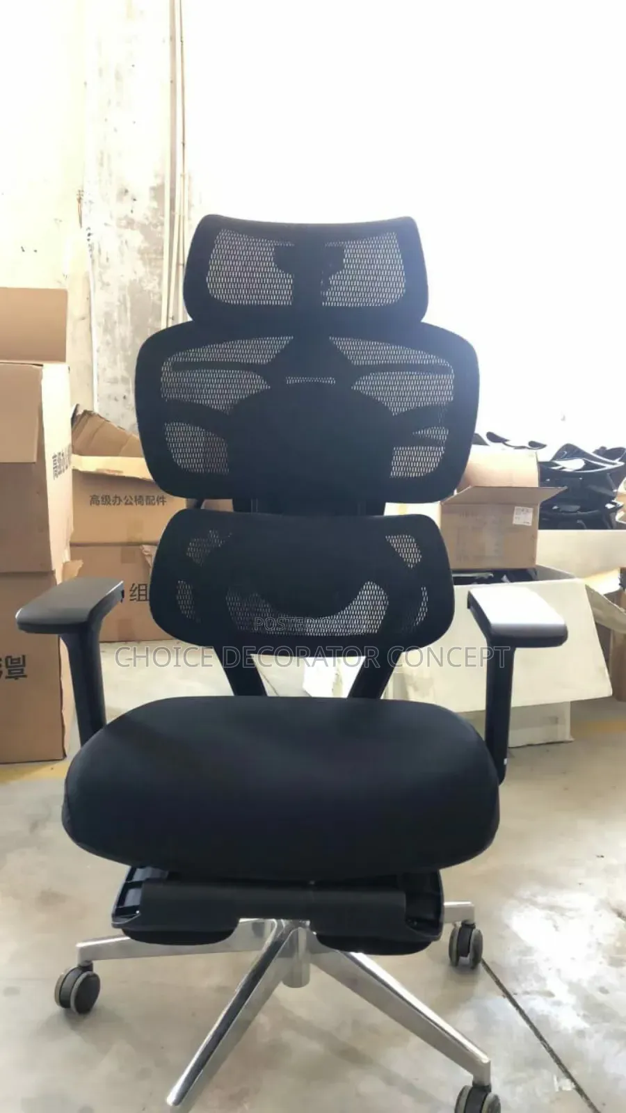 Black Ergonomic Office Chair *