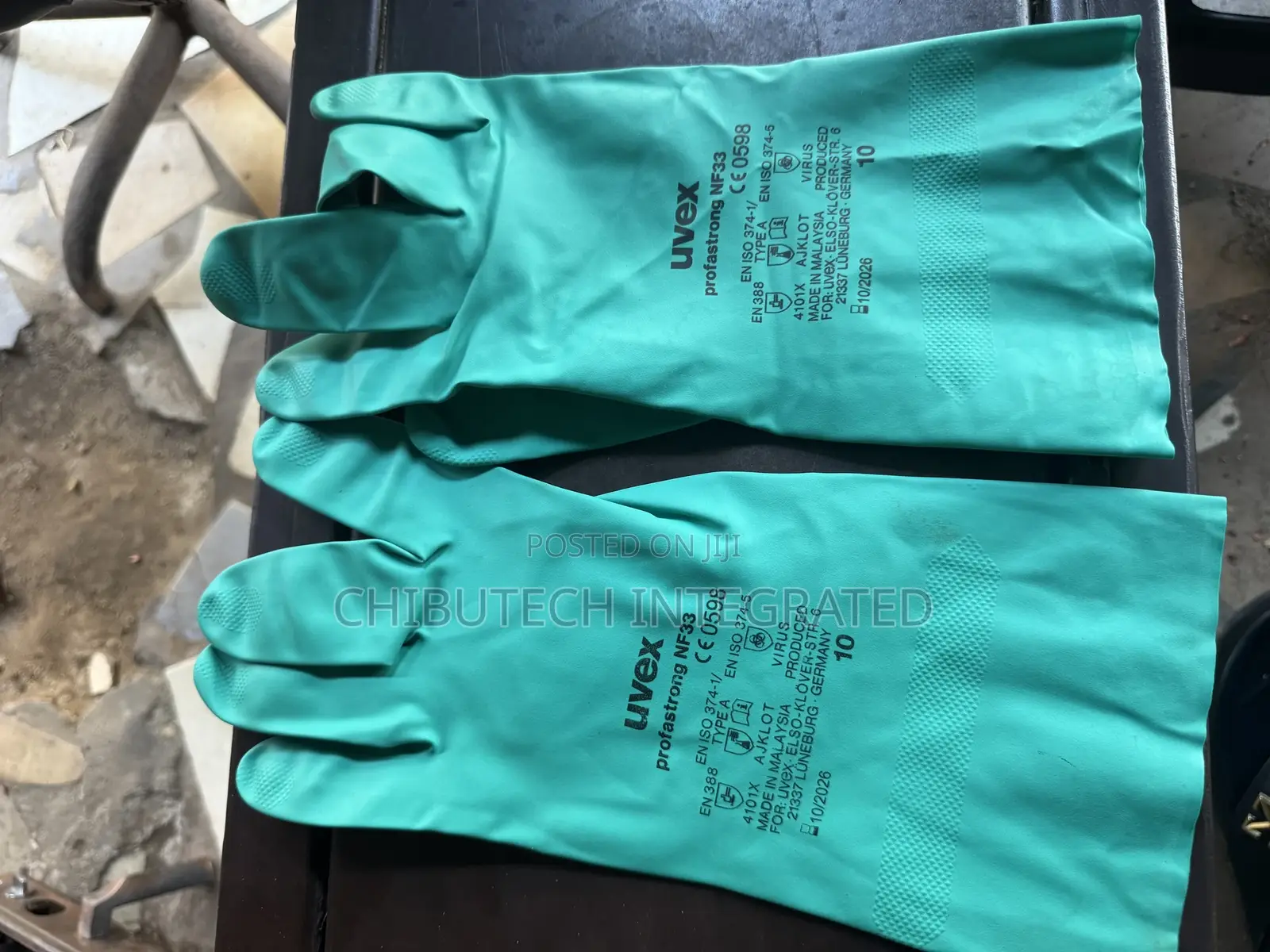 Uvex Profastrong Nf33 Chemical Protection Gloves.
