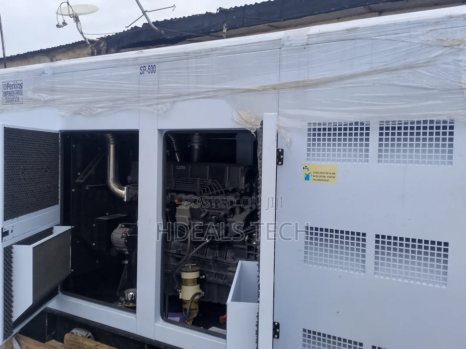 Perkins 500kva Generator With Strong Alternator – Stable Voltage