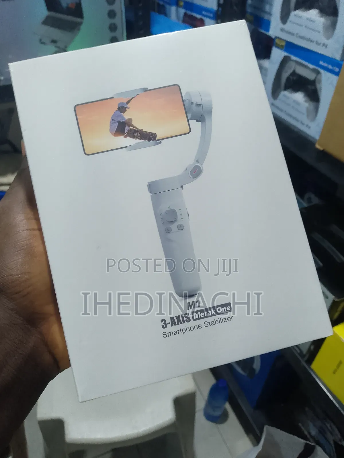 M1 3-Axis Gimbal Stabilizer 360 Rotate Facial Tracking
