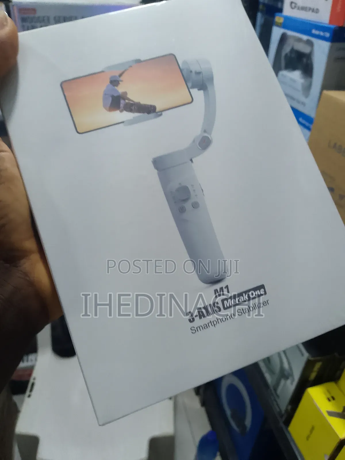M1 3-Axis Gimbal Stabilizer 360 Rotate Facial Tracking