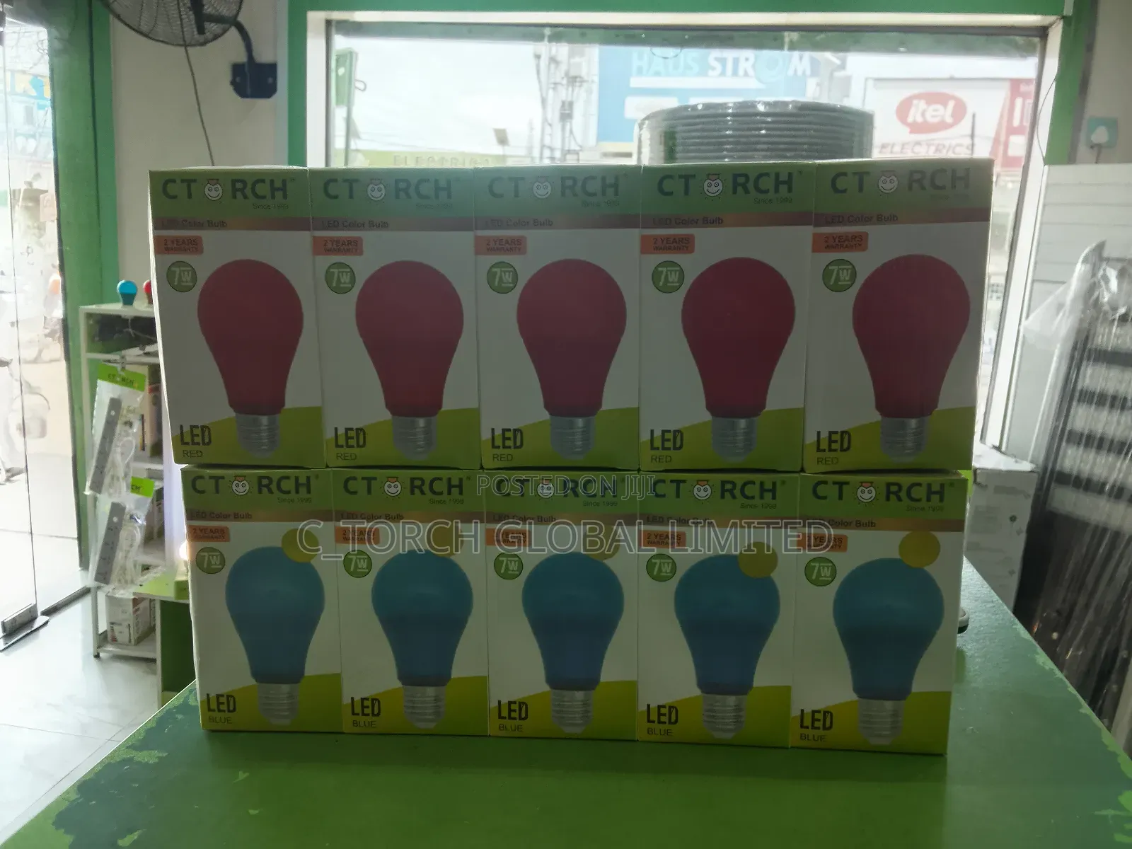C_torch 7w Colours Led Bulb