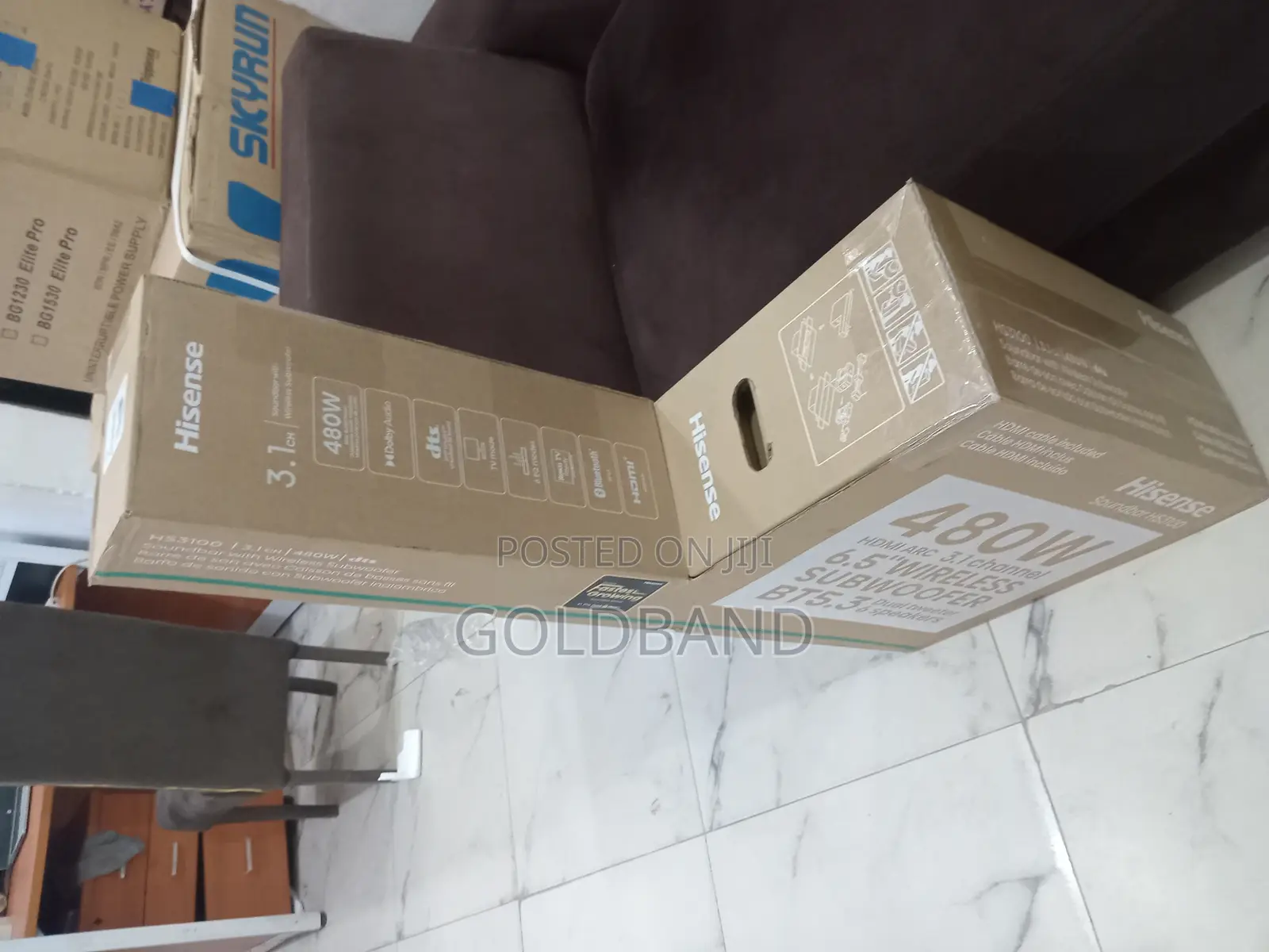 Hisense 480w Dolby Audio Soundbar