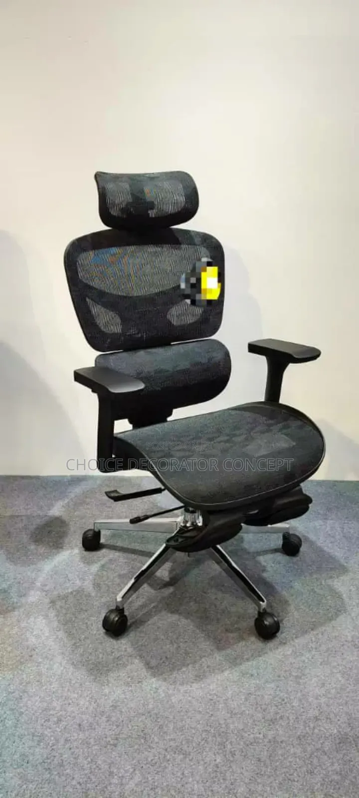 Premium Black Mesh Ergonomic Office Chair