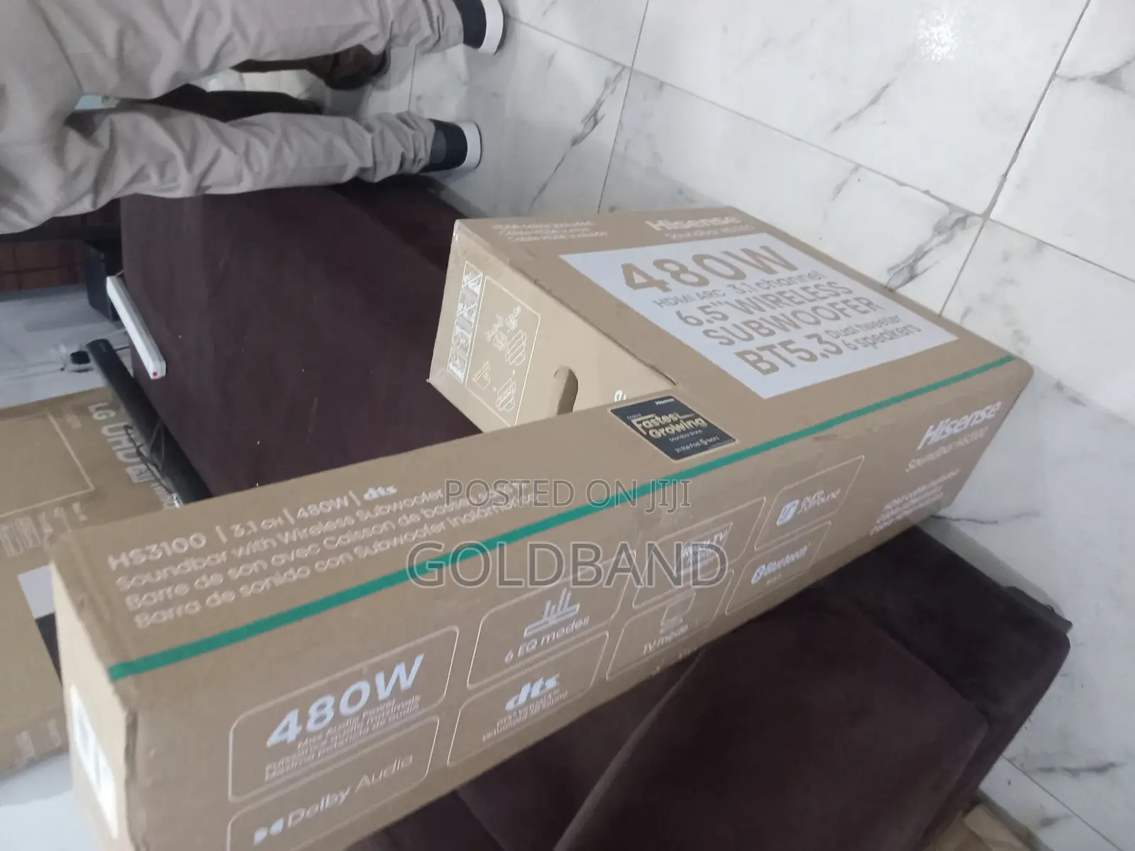 Hisense 480w Soundbar With Deep Bass