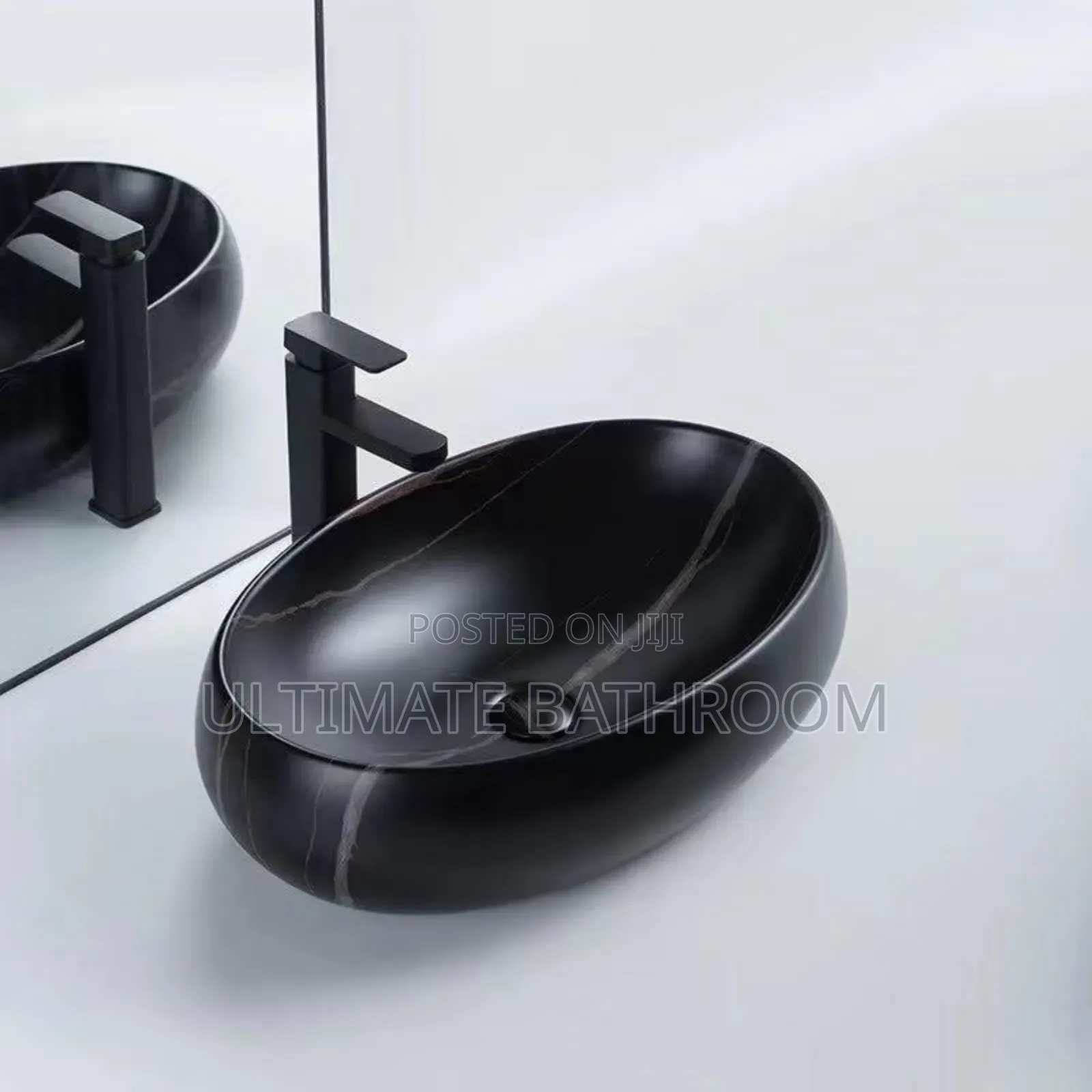 Egg Shape Counter Top Washing Hand Basin