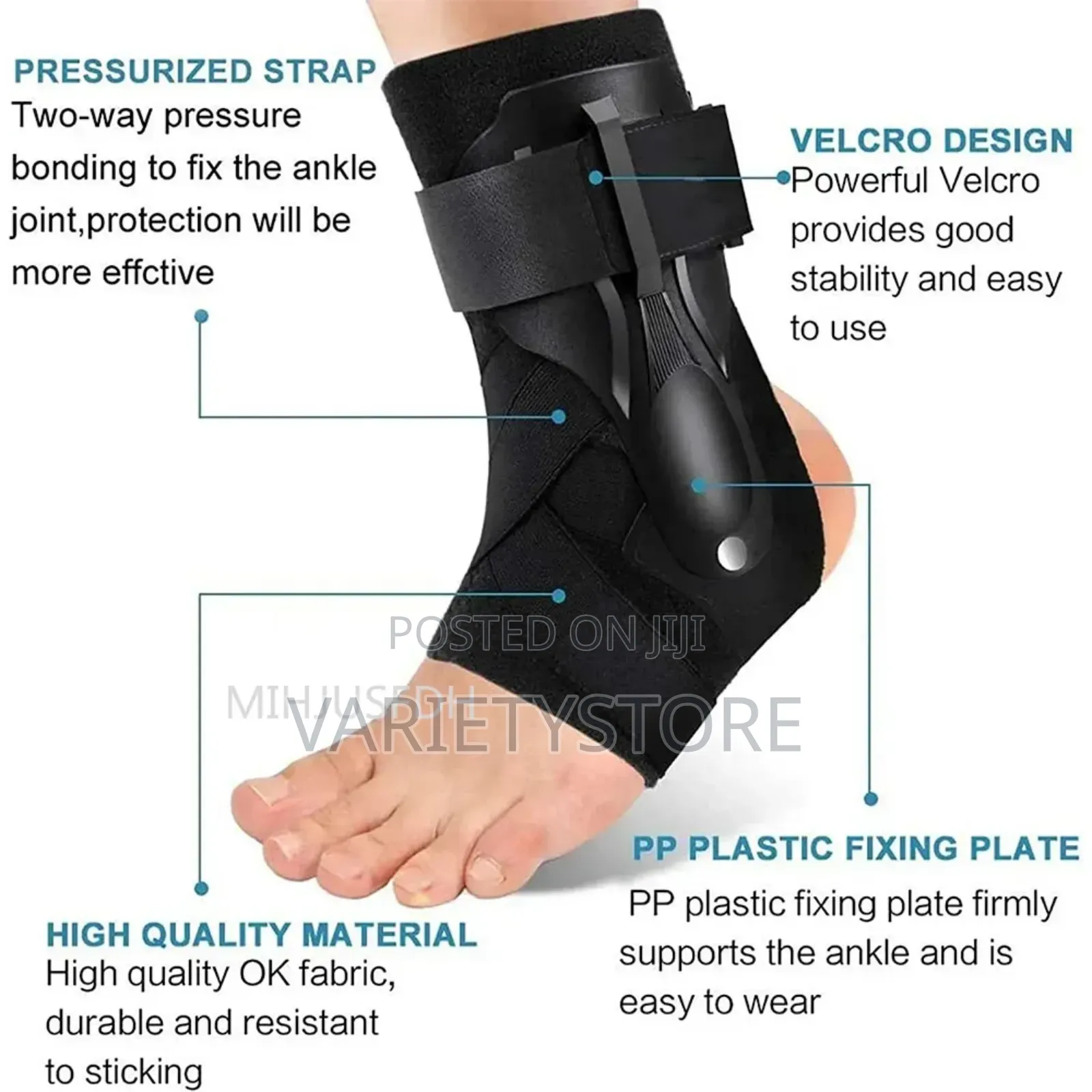 1pc Ankle Support Straps Adjustable Ankle Braces
