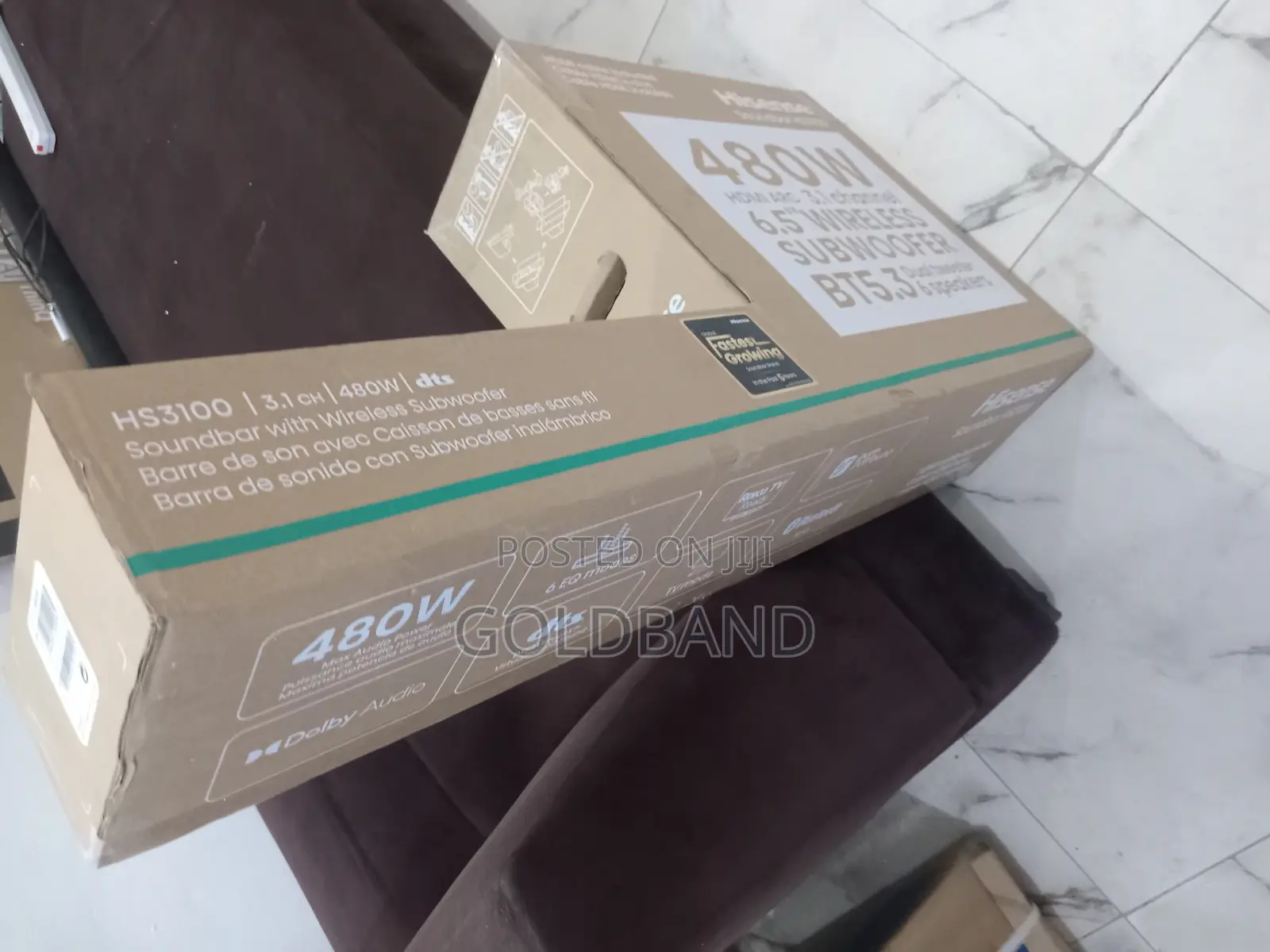 Hisense 480w Bluetooth Home Theater Soundbar