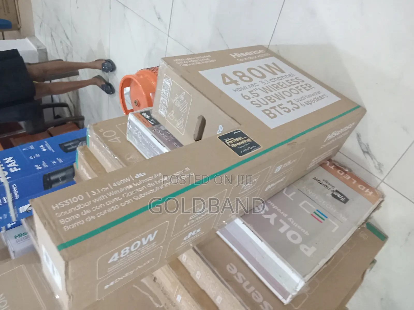 Hisense 480w Soundbar for Home Cinema