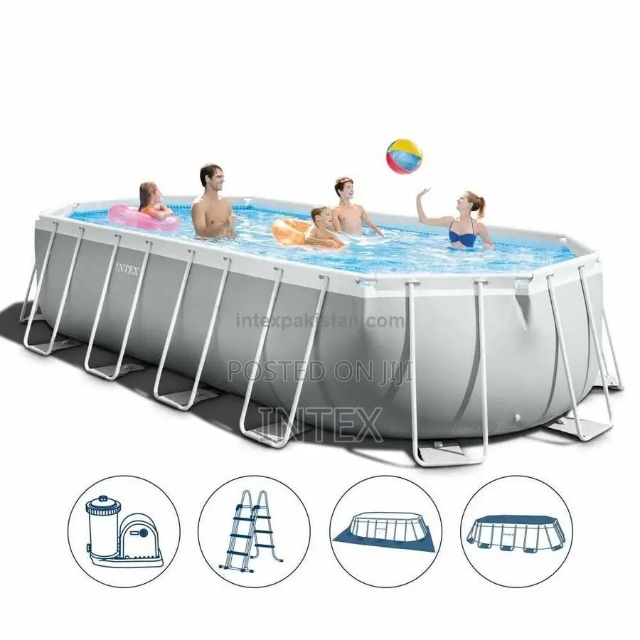 Intex Prism Frame Oval Pool Set 20ft X 10ft X 48"