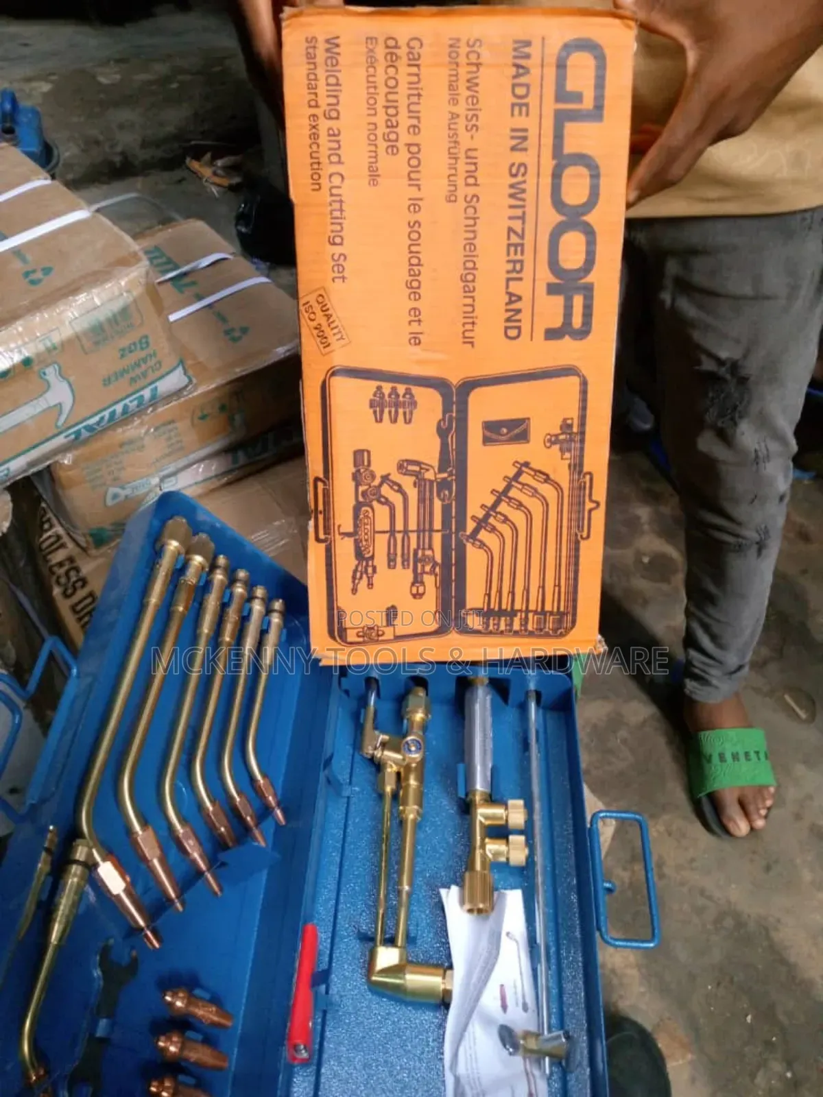 Gloor Welding And Cutting Set, Standard Execution.