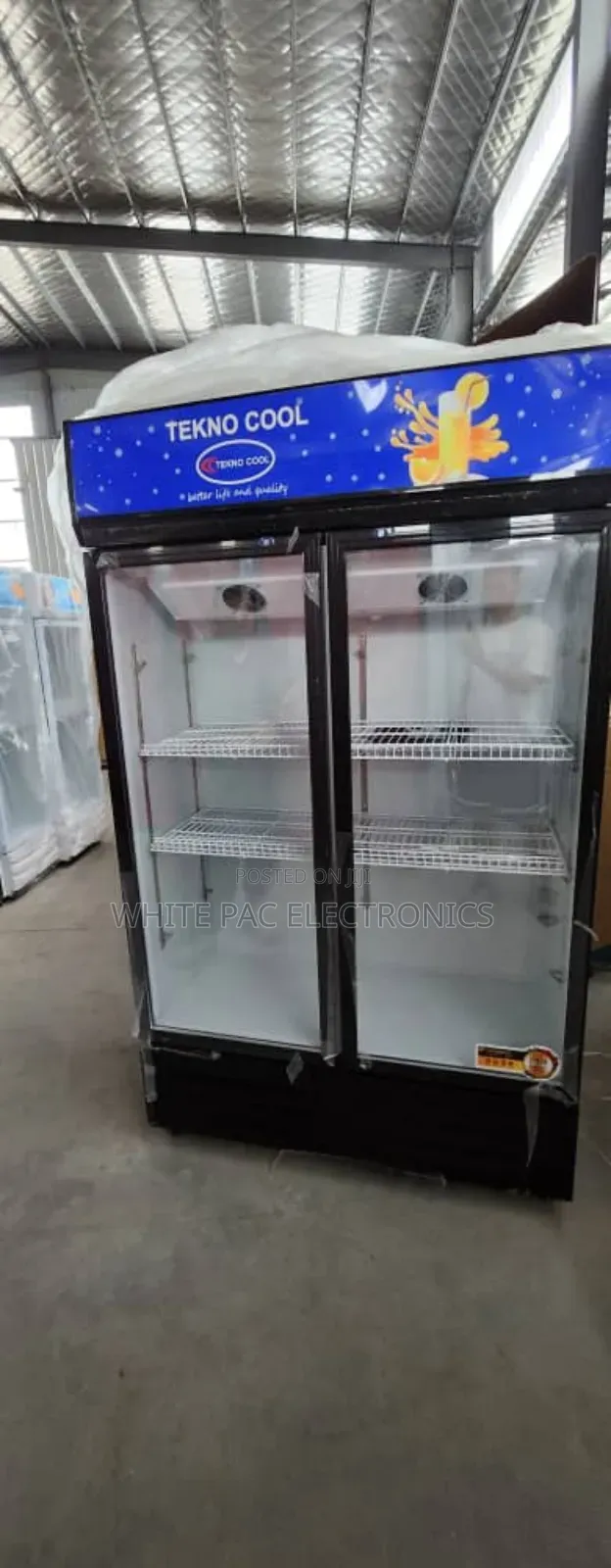 Teknocool 620 Litre Standing Chiller  Double Door ( Inverter ) > 2 Yrs
