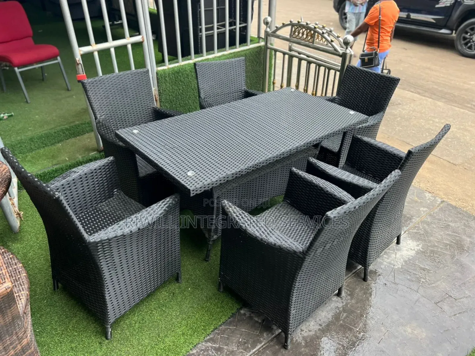 Visitors Outdoor Seaters Rattan