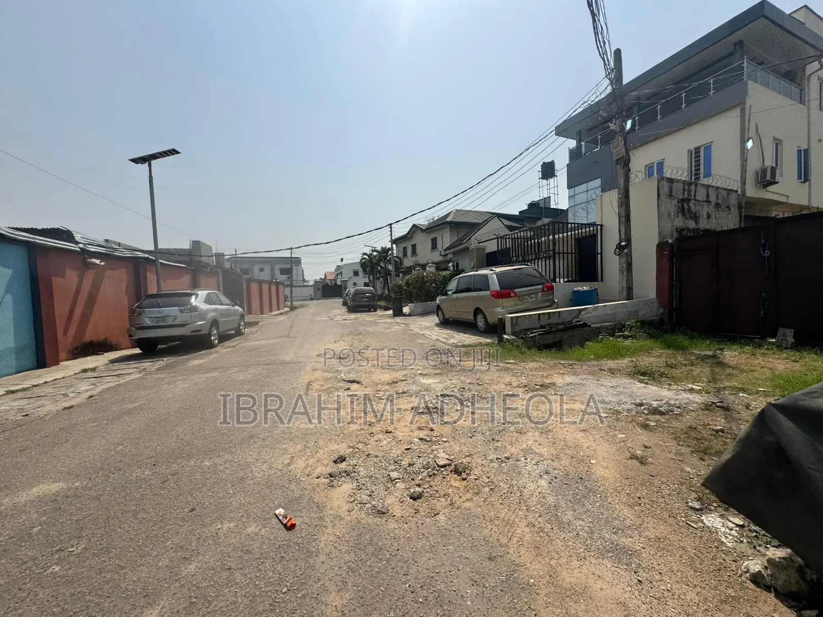 An Empty Land Measuring 1574sqm,In a Secured Close Within the Estate