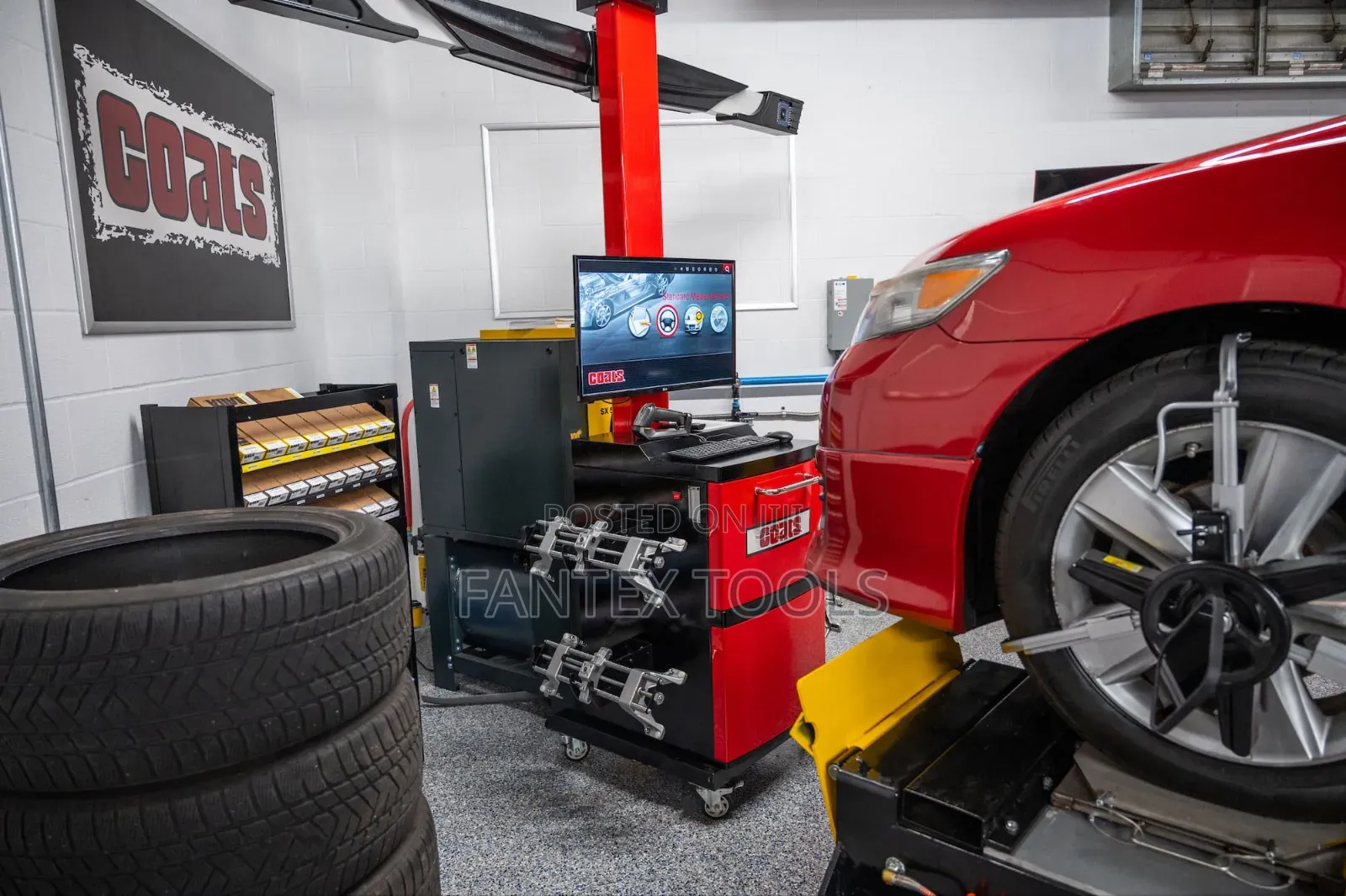 3d Wheel Alignment Machine.