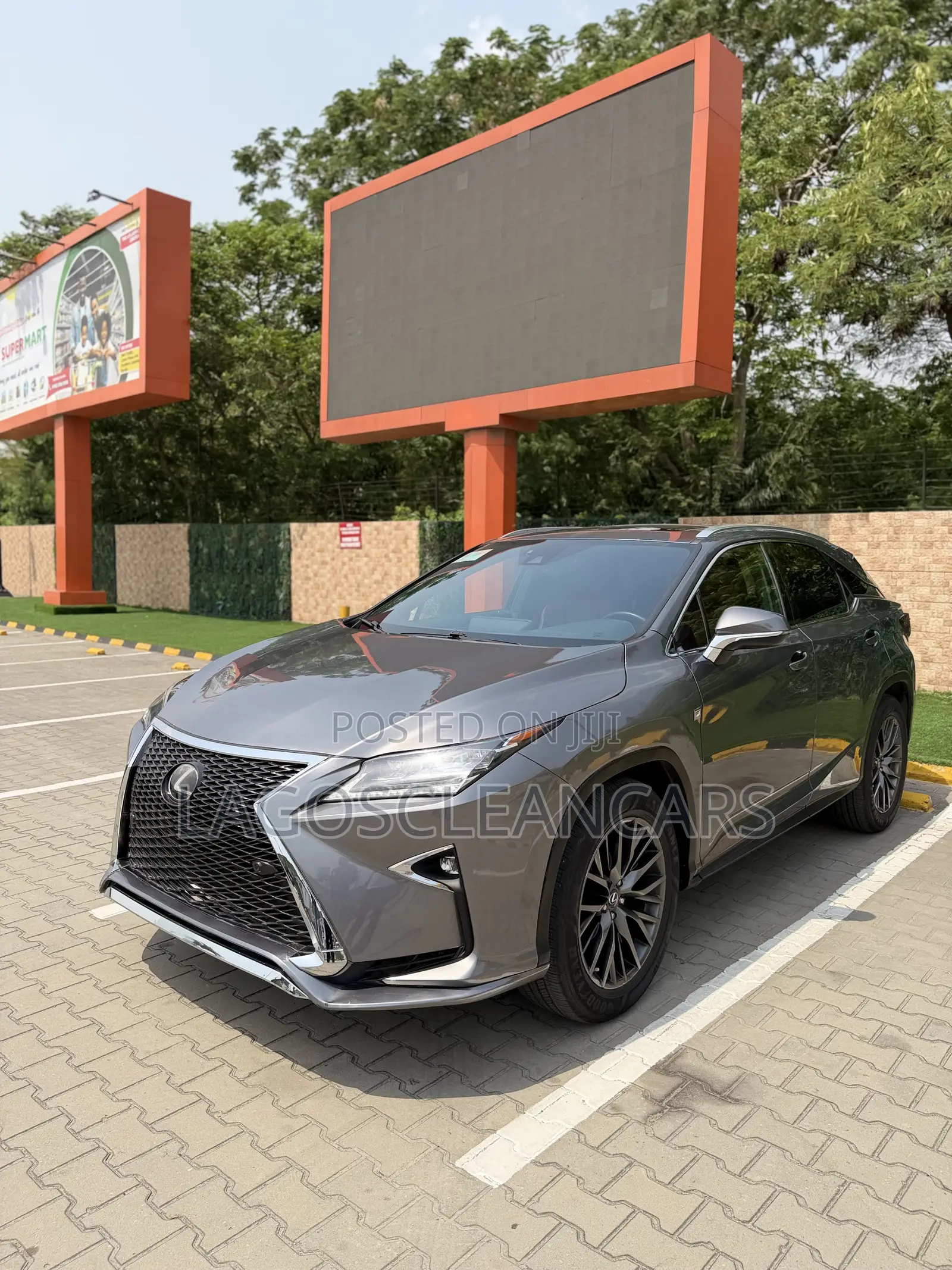 Lexus RX 350 F Sport AWD 2017 Gray