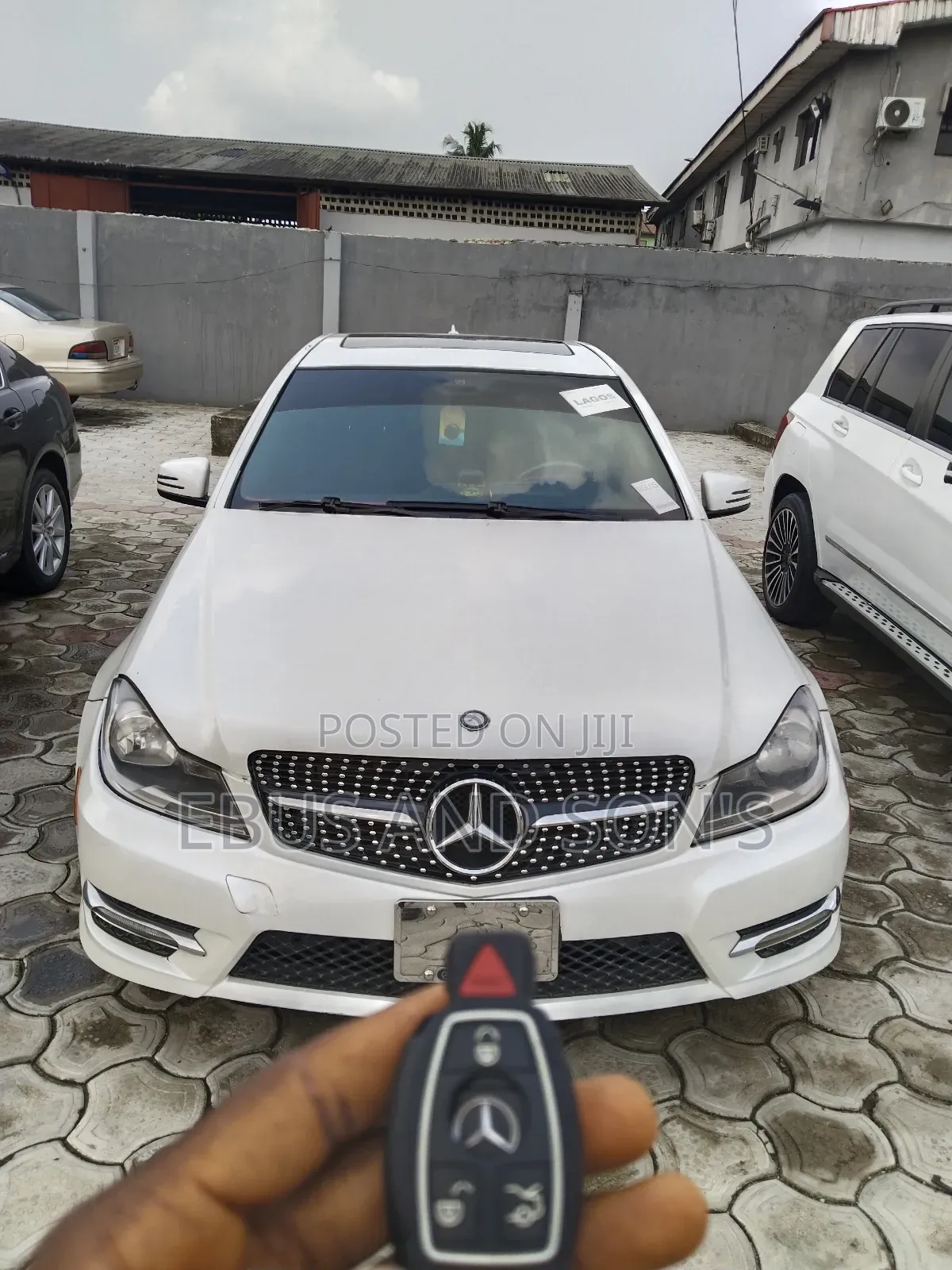 Mercedes-Benz C300 2012 White