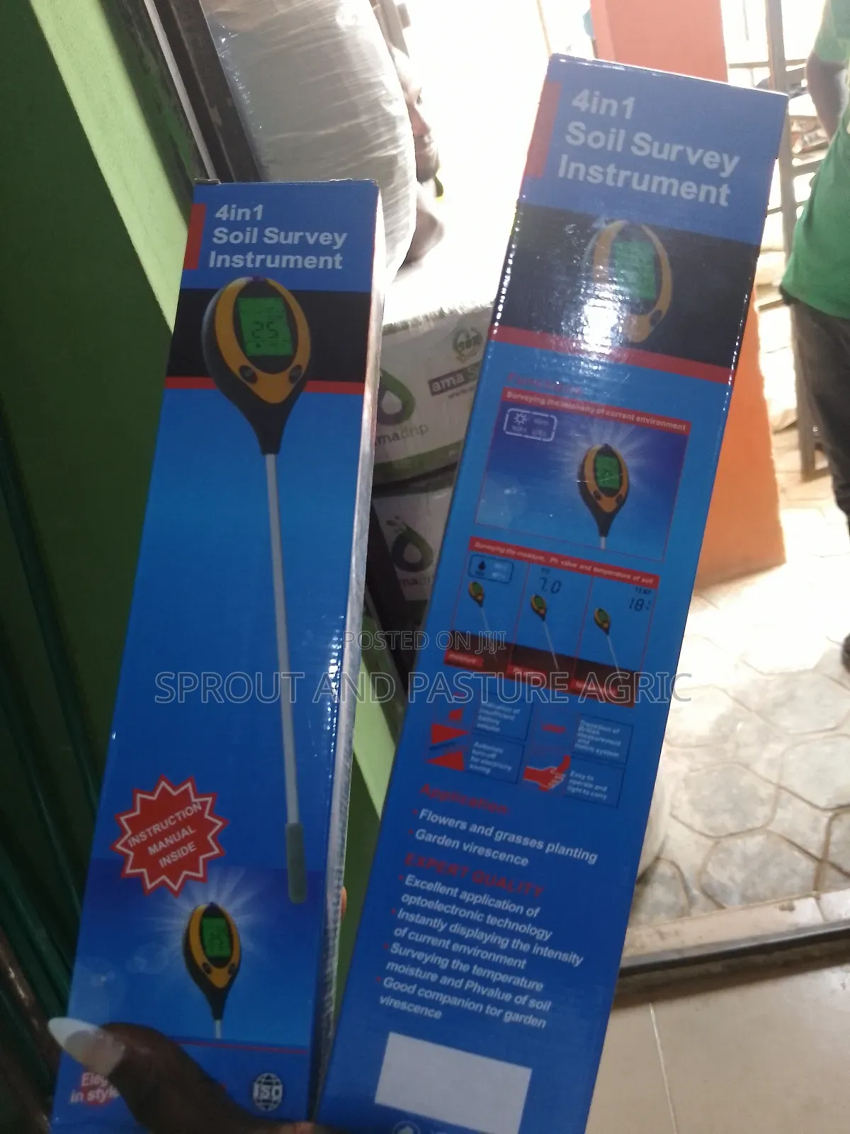 Soil Survey Instrument 4 in 1