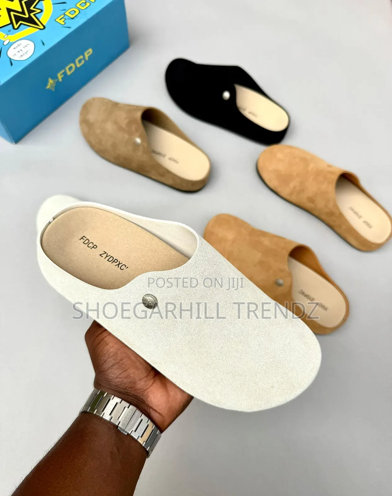 FDCP Zydpxc Quality Suede Mule Shoes