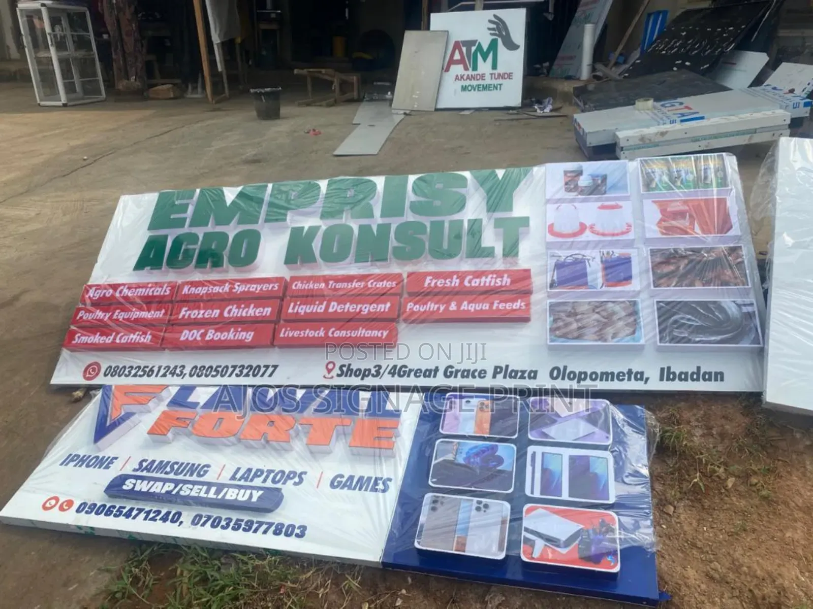 Luminous Fabricated Signage