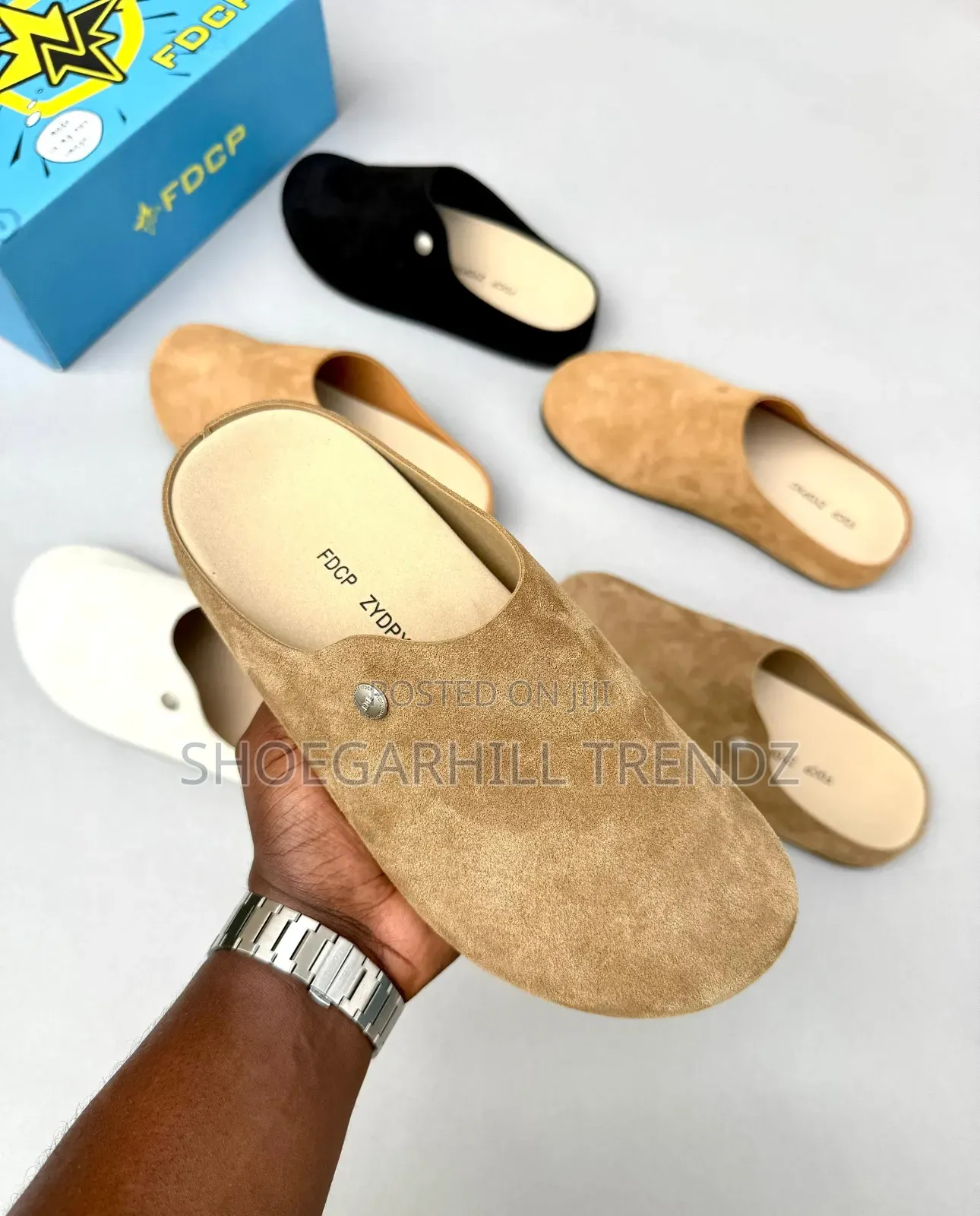 FDCP Zydpxc Quality Suede Mule Shoes